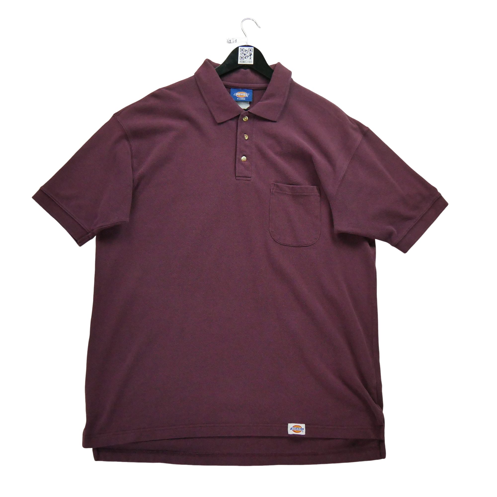 Polo manches courtes Homme  Bordeaux 2