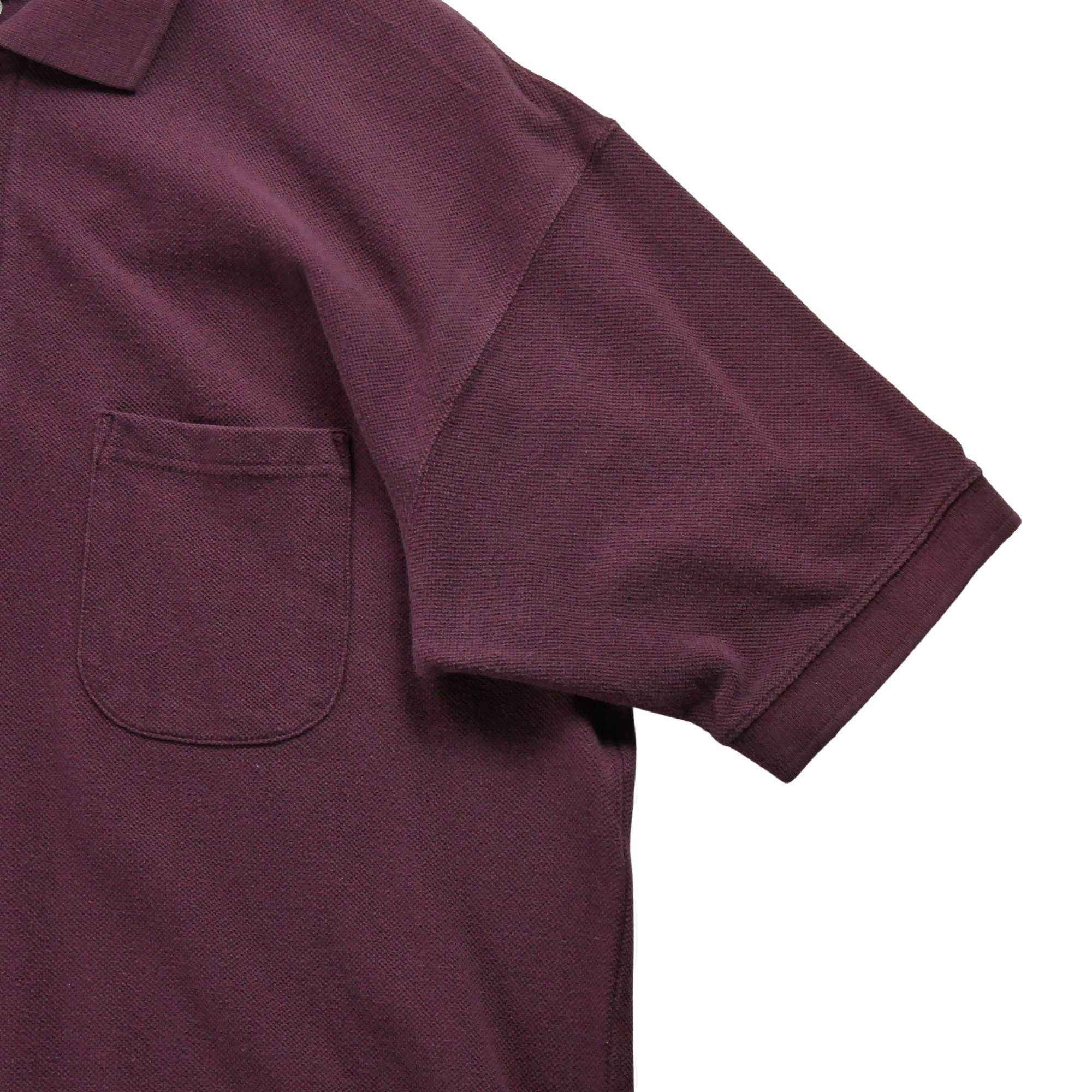 Polo manches courtes Homme  Bordeaux 4