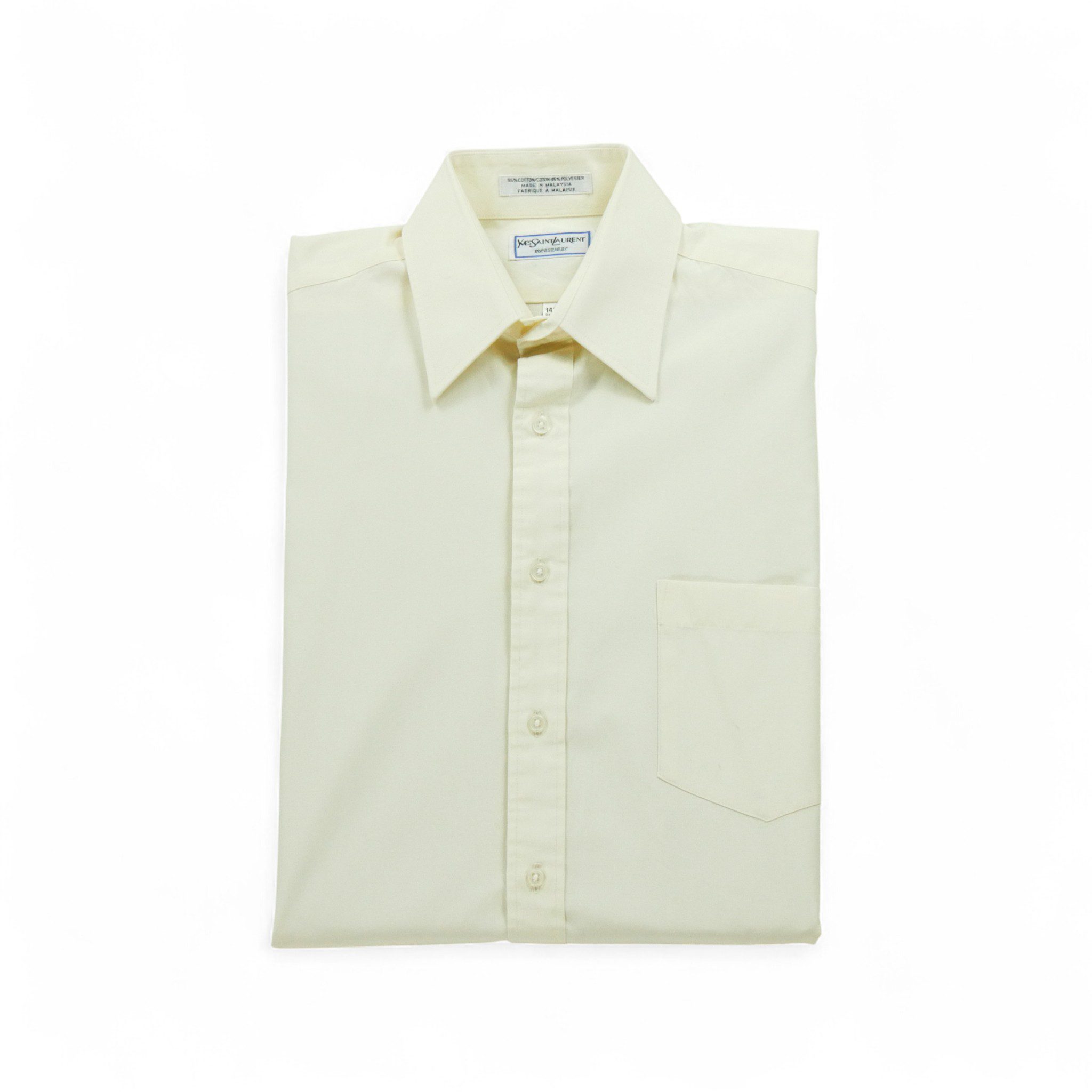 Chemise classiques Homme uni Jaune - Bon état