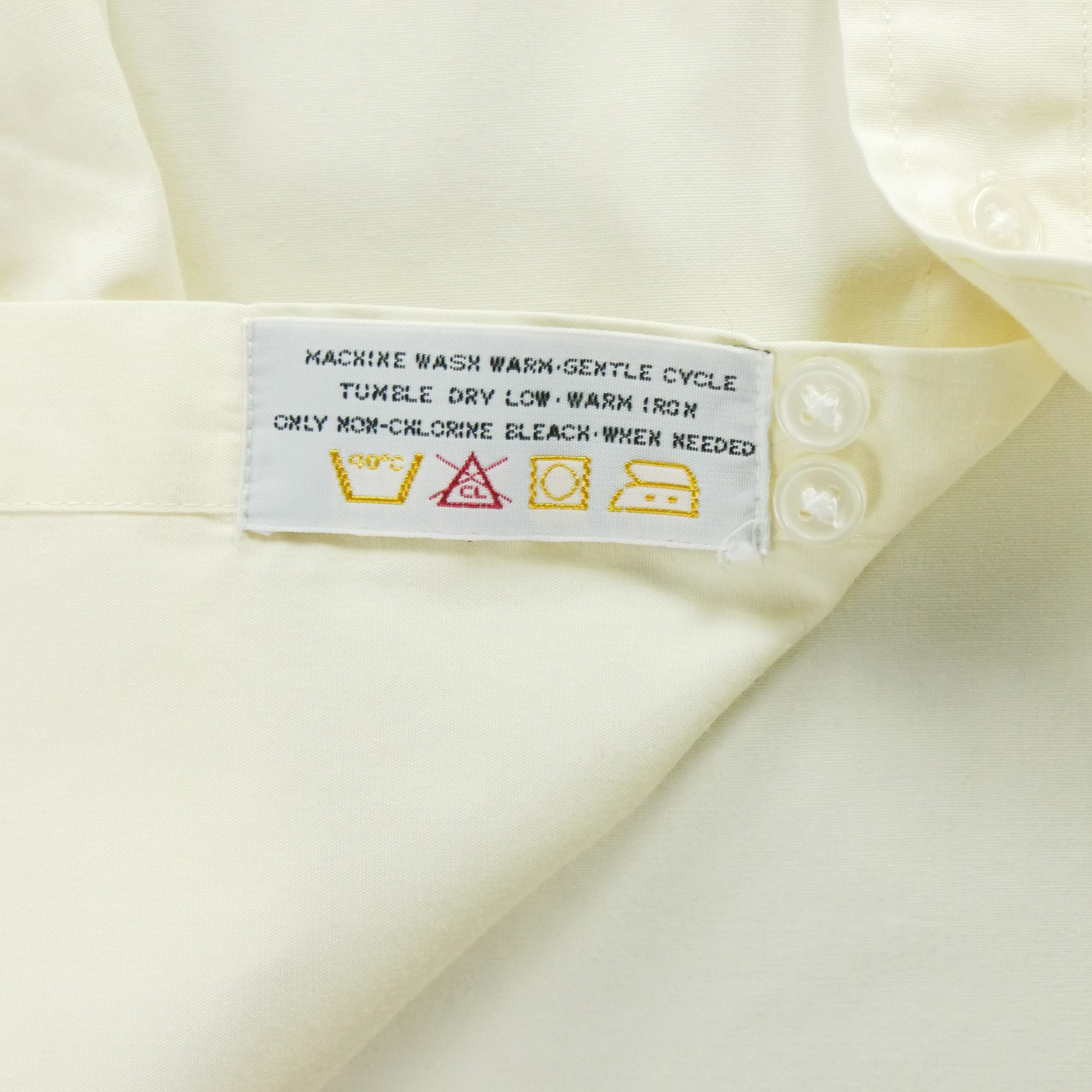 Chemise classiques Homme uni Jaune 11