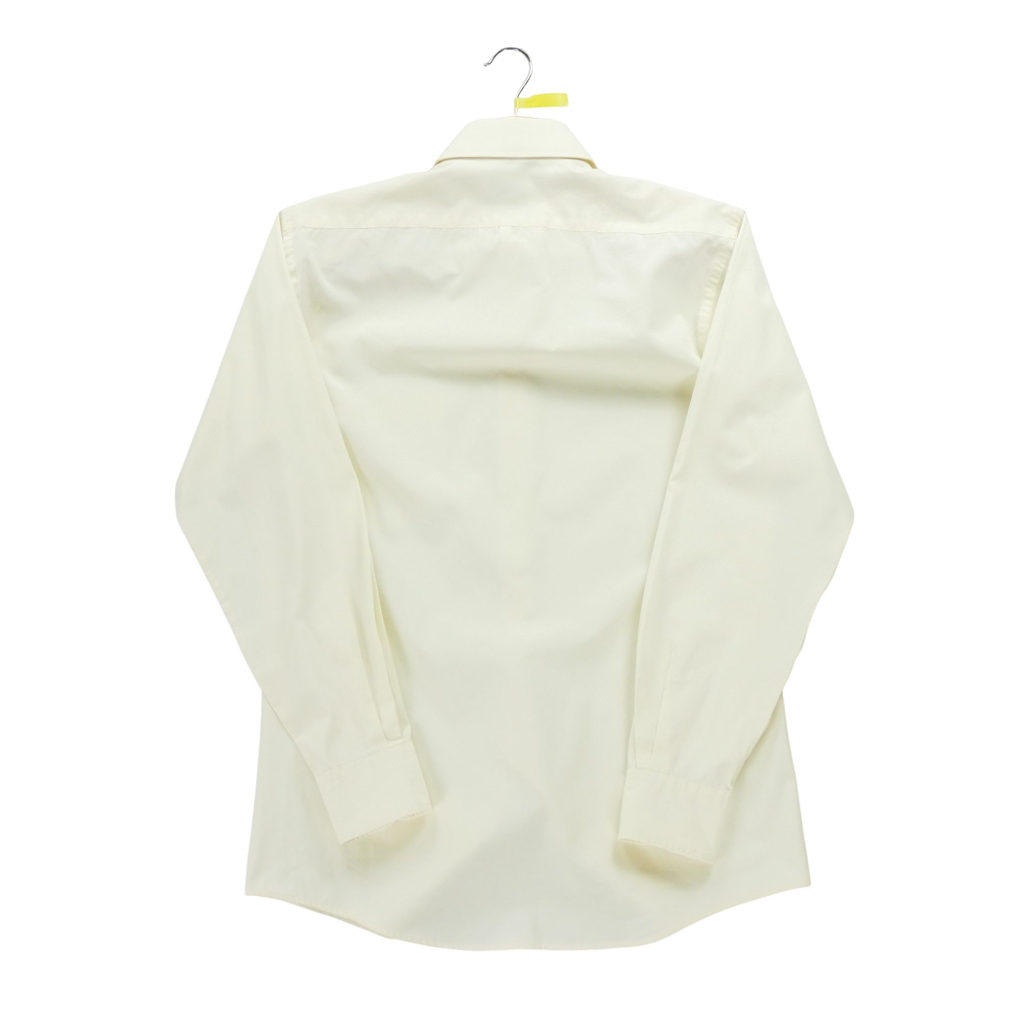 Chemise classiques Homme uni Jaune 3