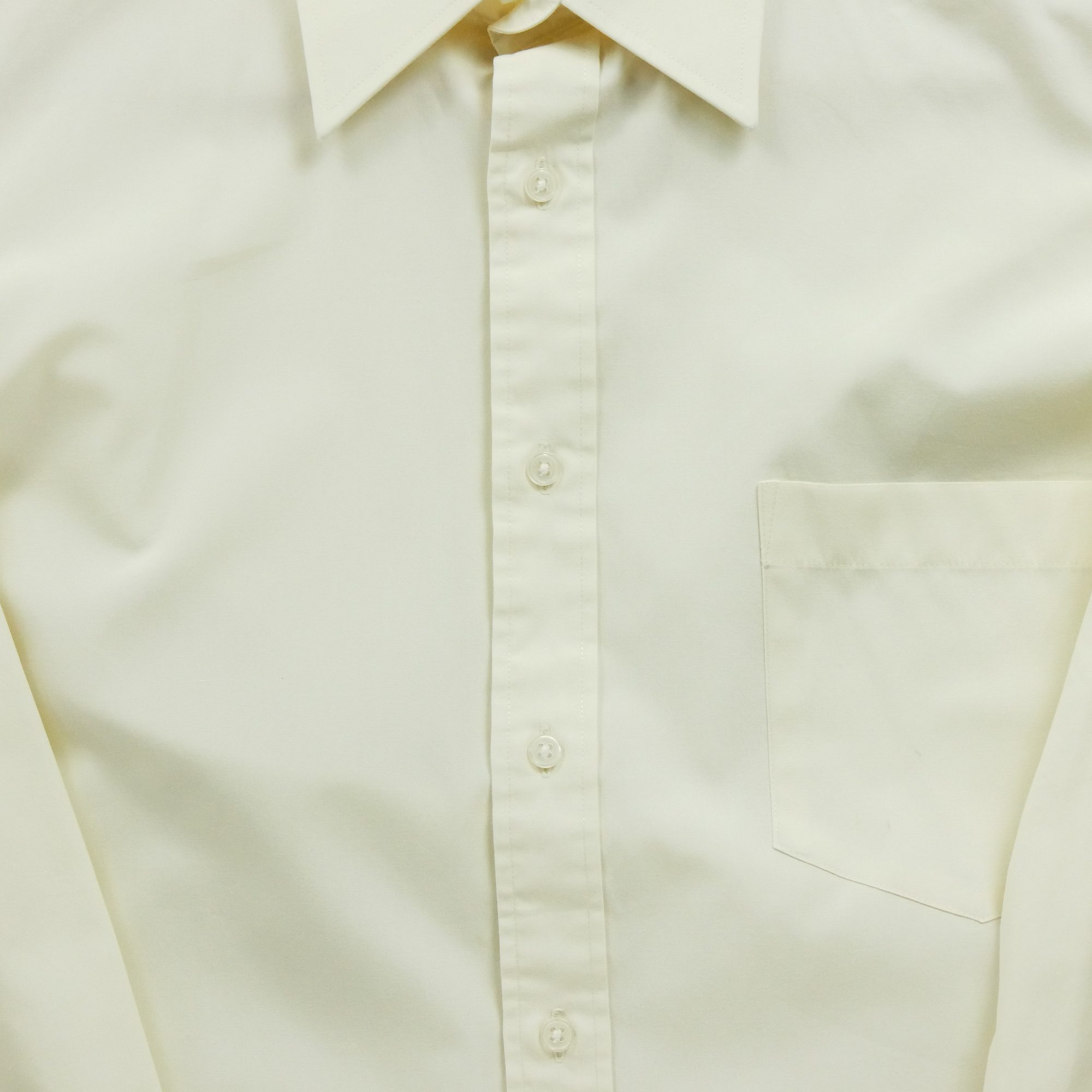 Chemise classiques Homme uni Jaune 4