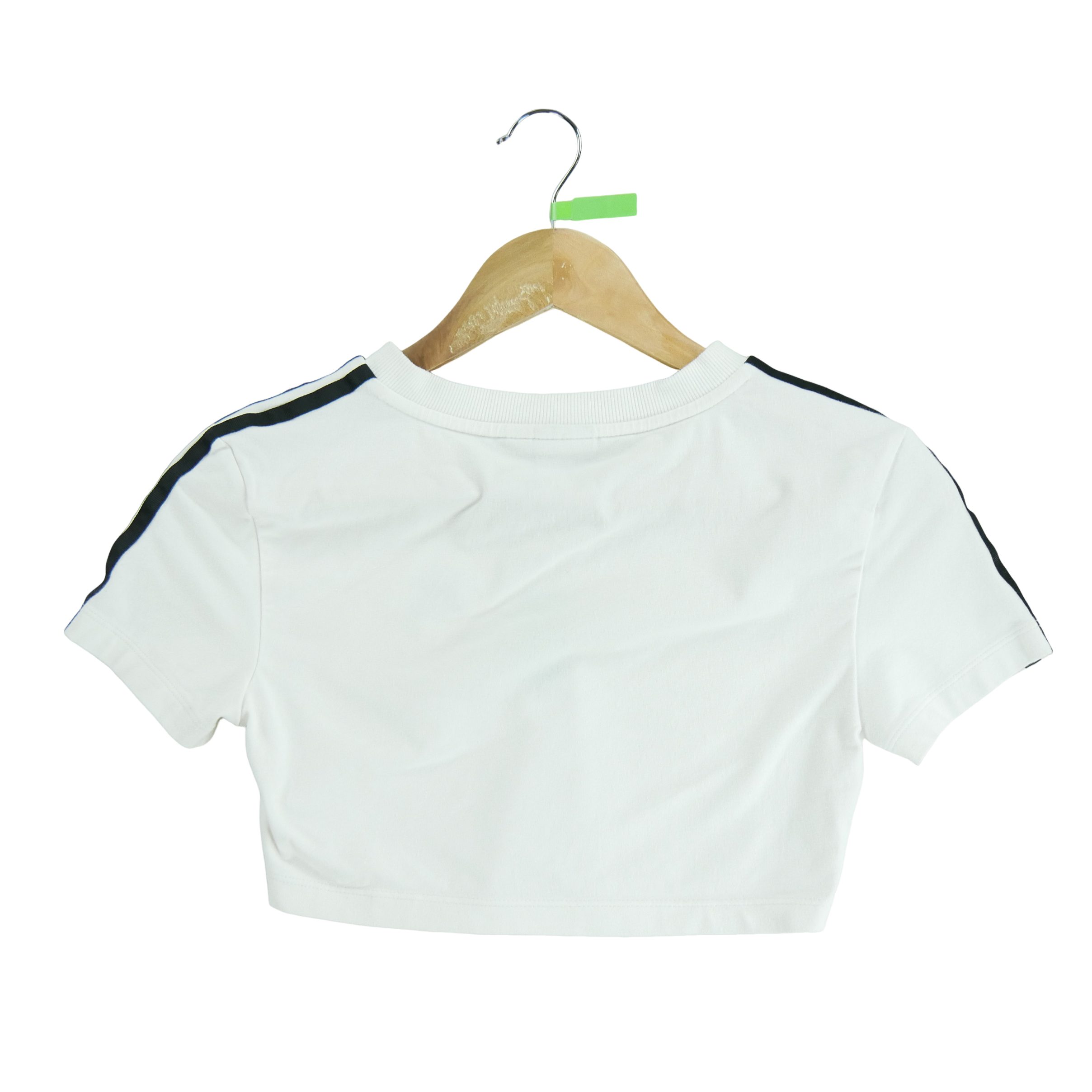 T-shirt Femme  Crop top Blanc 3