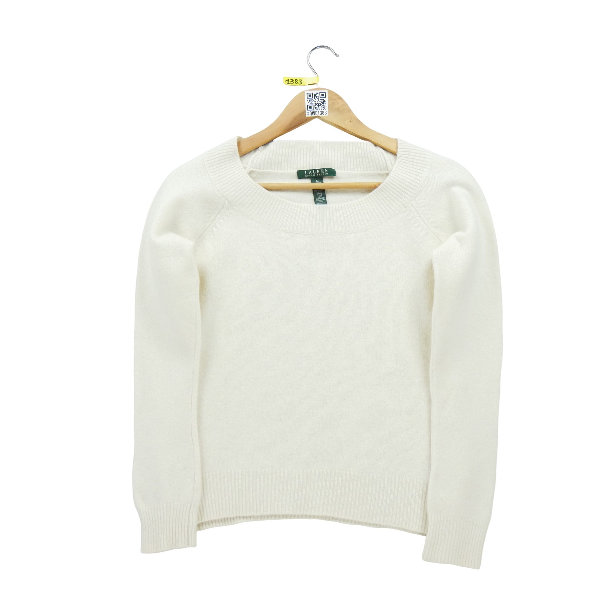 Pull Femme  laine et cachemire Blanc 1