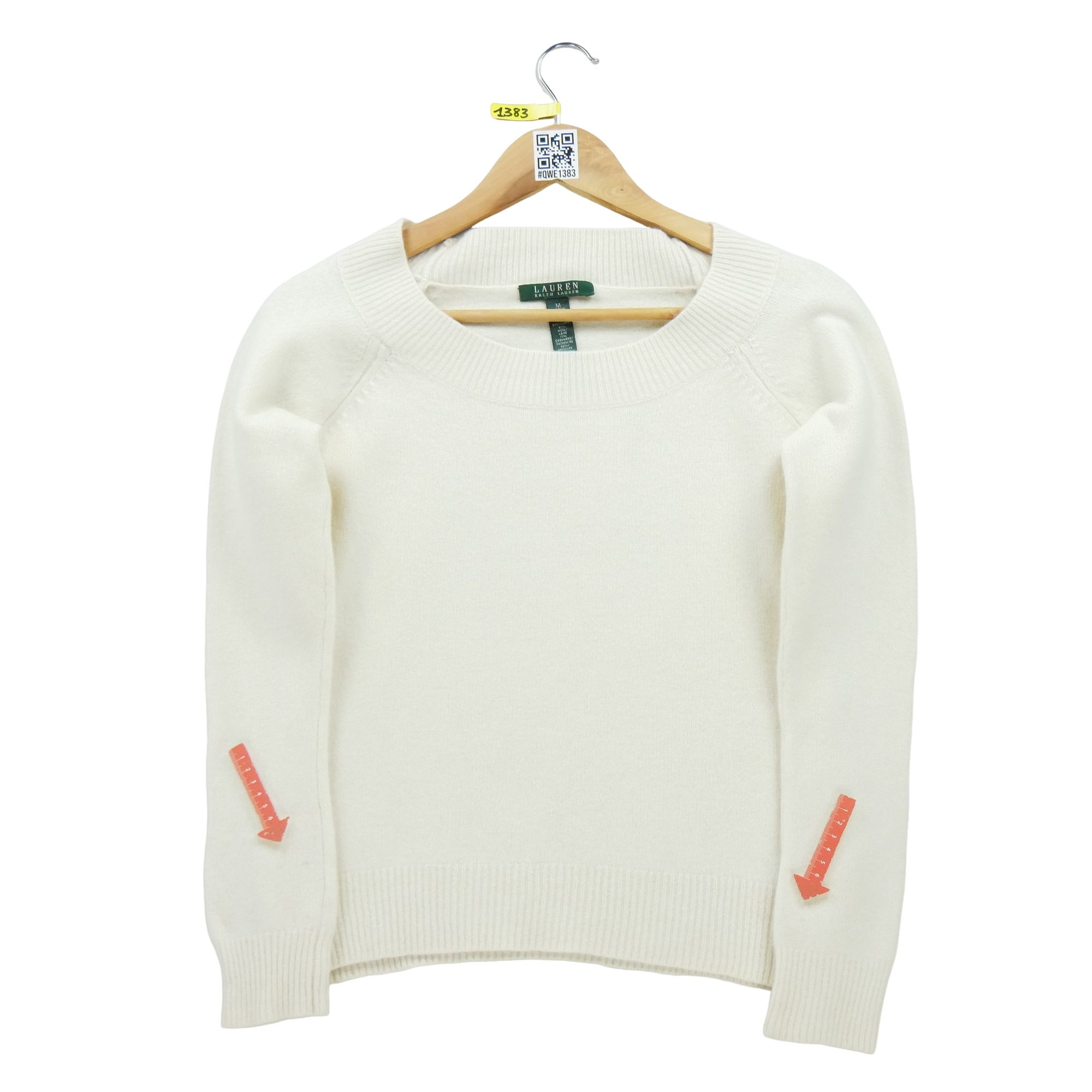 Pull Femme  laine et cachemire Blanc 4