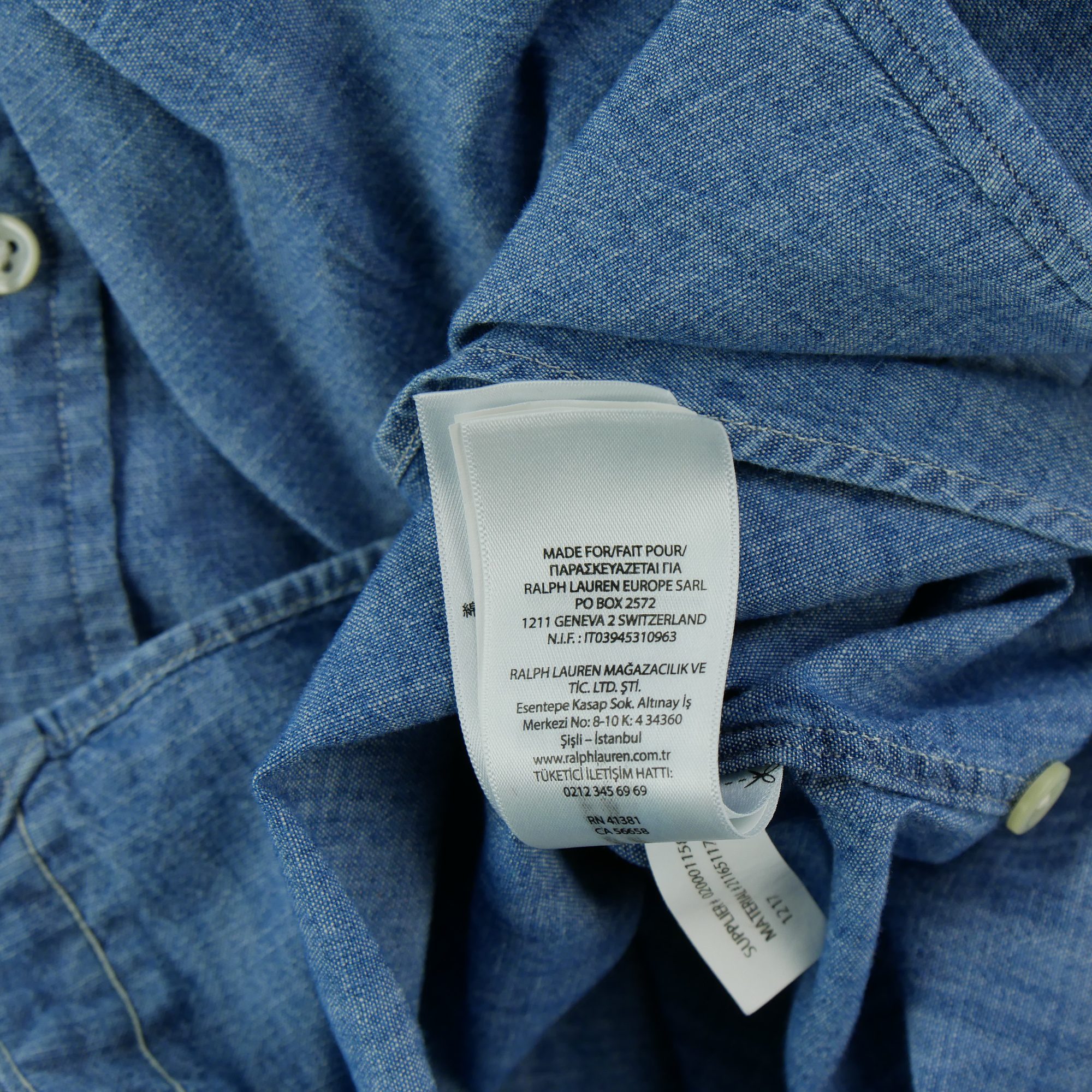 Chemise classiques Femme en jeans 6
