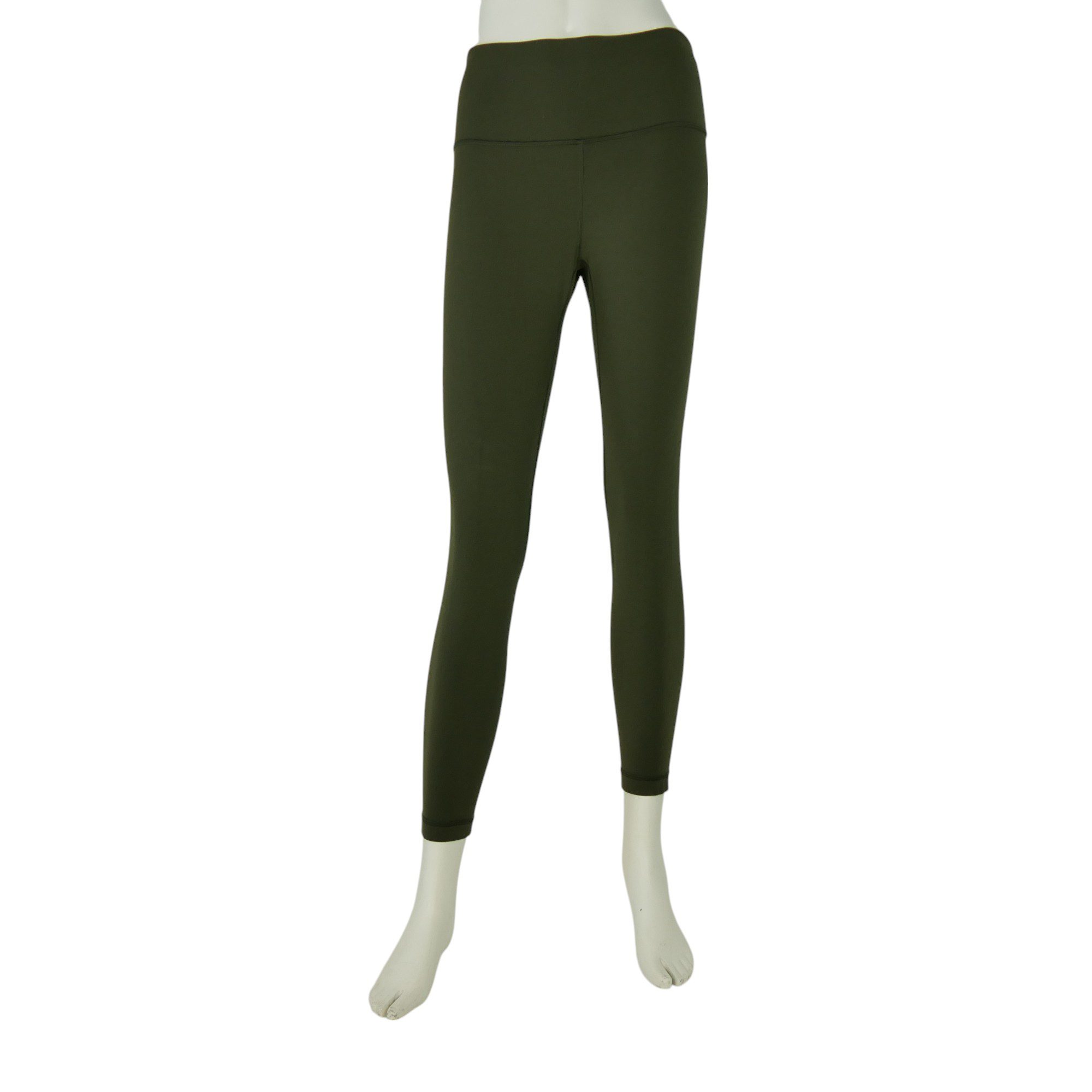 Leggings Femme  Yoga Course Fitness Kaki 1