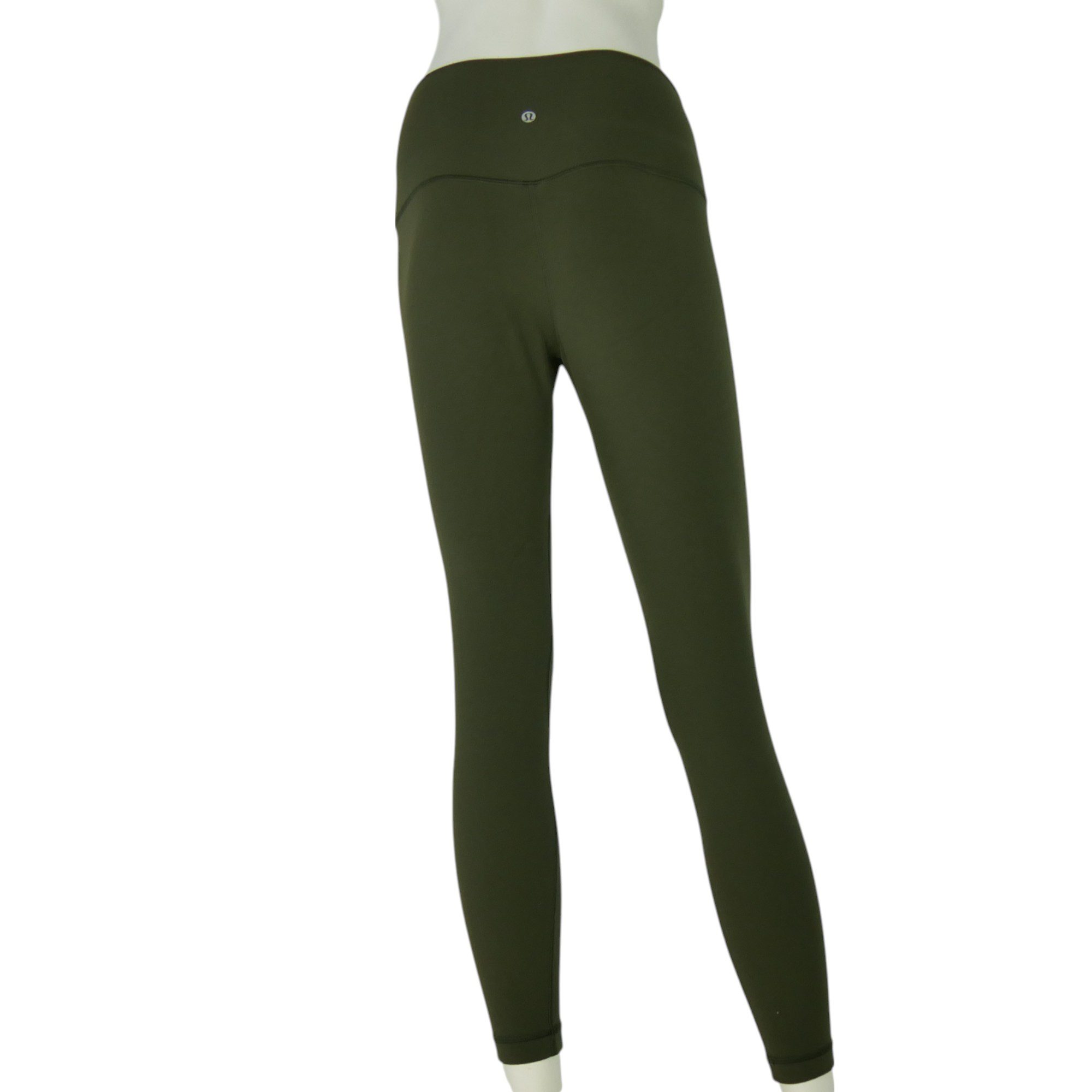 Leggings Femme  Yoga Course Fitness Kaki 2