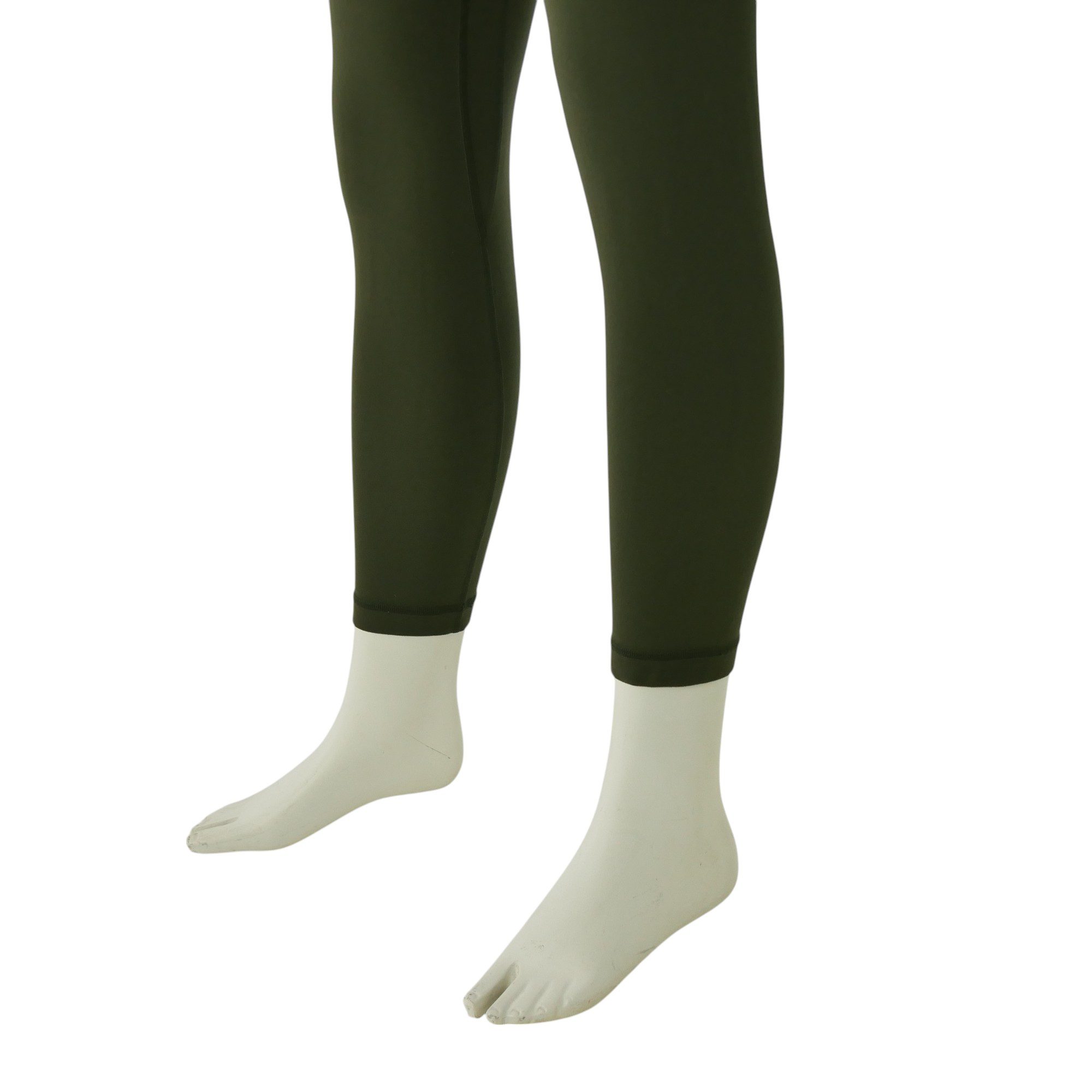 Leggings Femme  Yoga Course Fitness Kaki 3