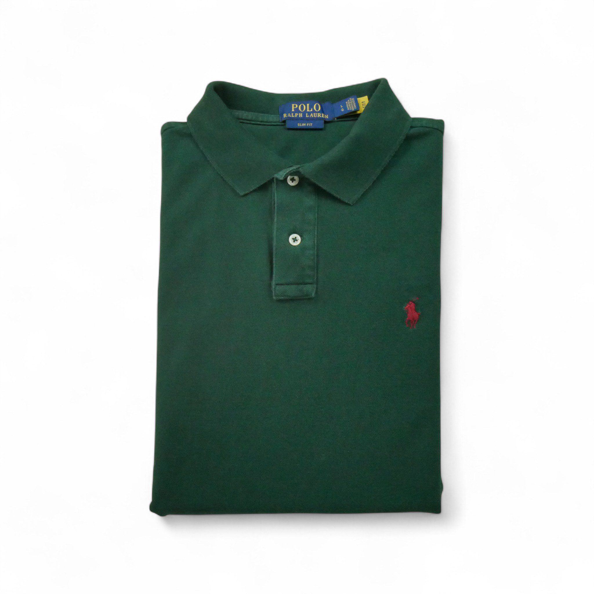 Polo manches courtes Homme Vert - Très bon état