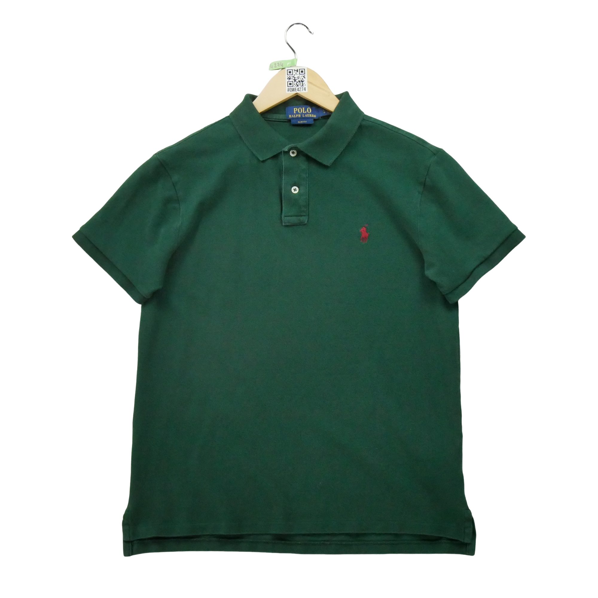 Polo manches courtes Homme  Vert 2