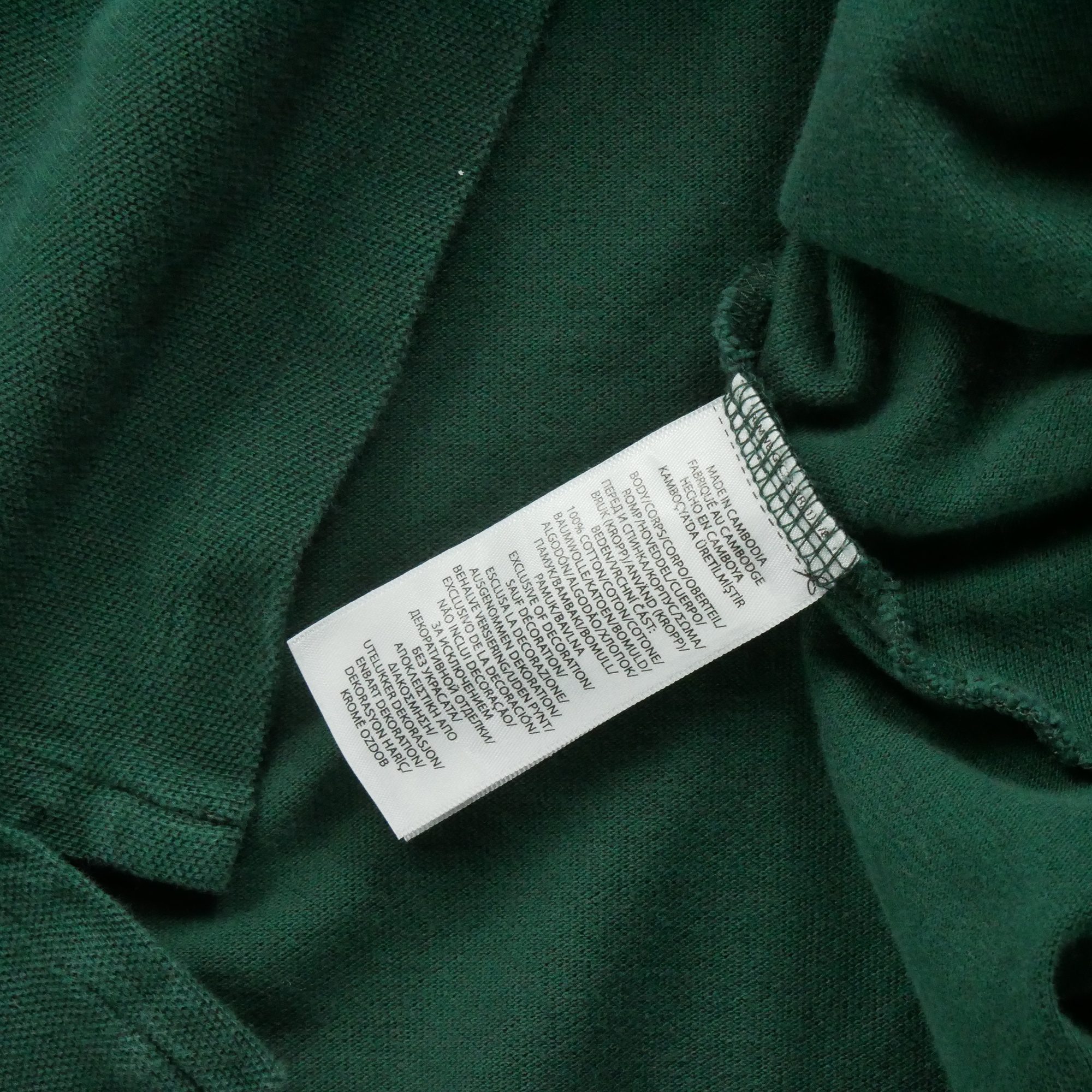 Polo manches courtes Homme  Vert 6