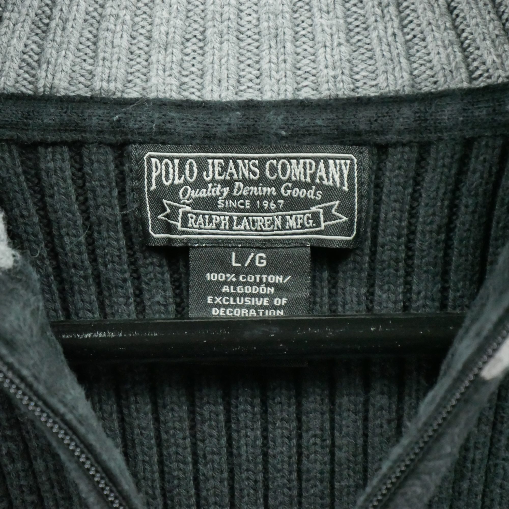Pull Homme  Flag zippé Noir 6