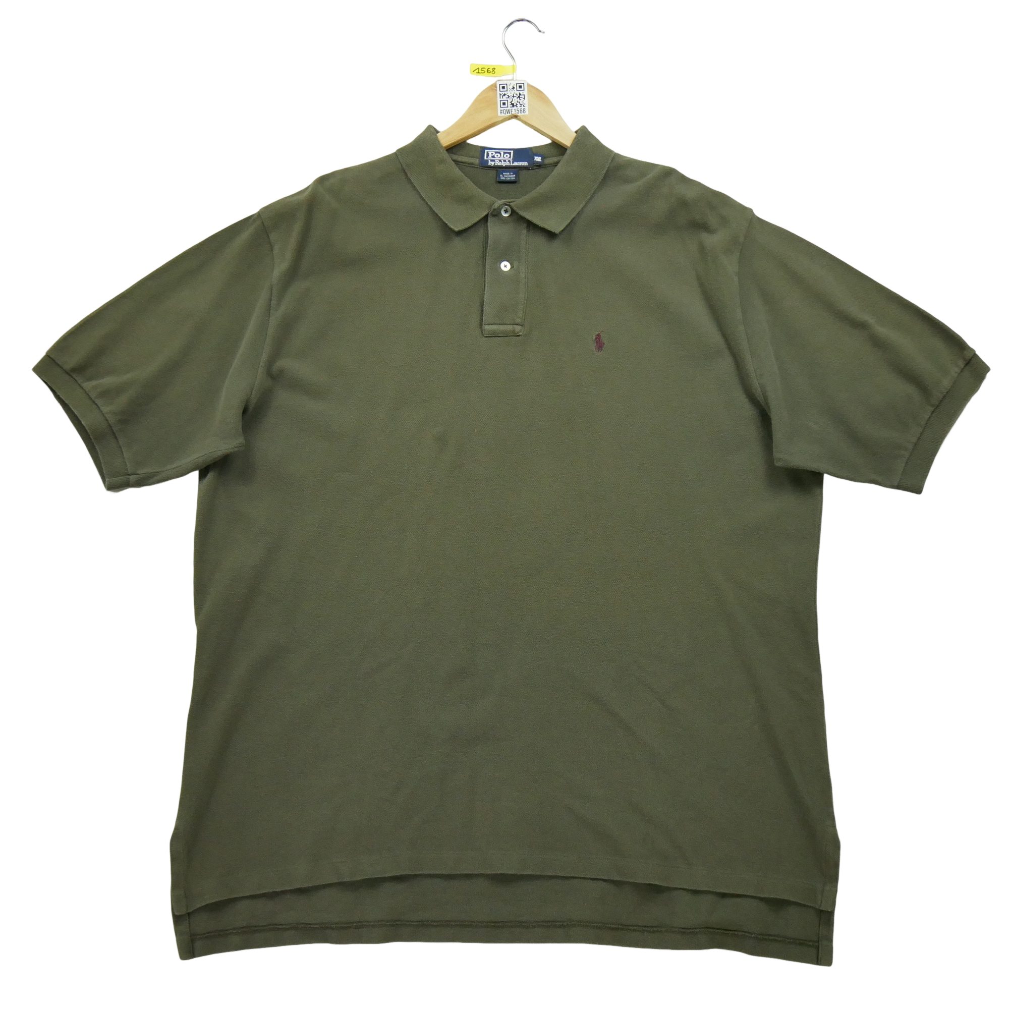 Polo manches courtes Homme  Kaki 2
