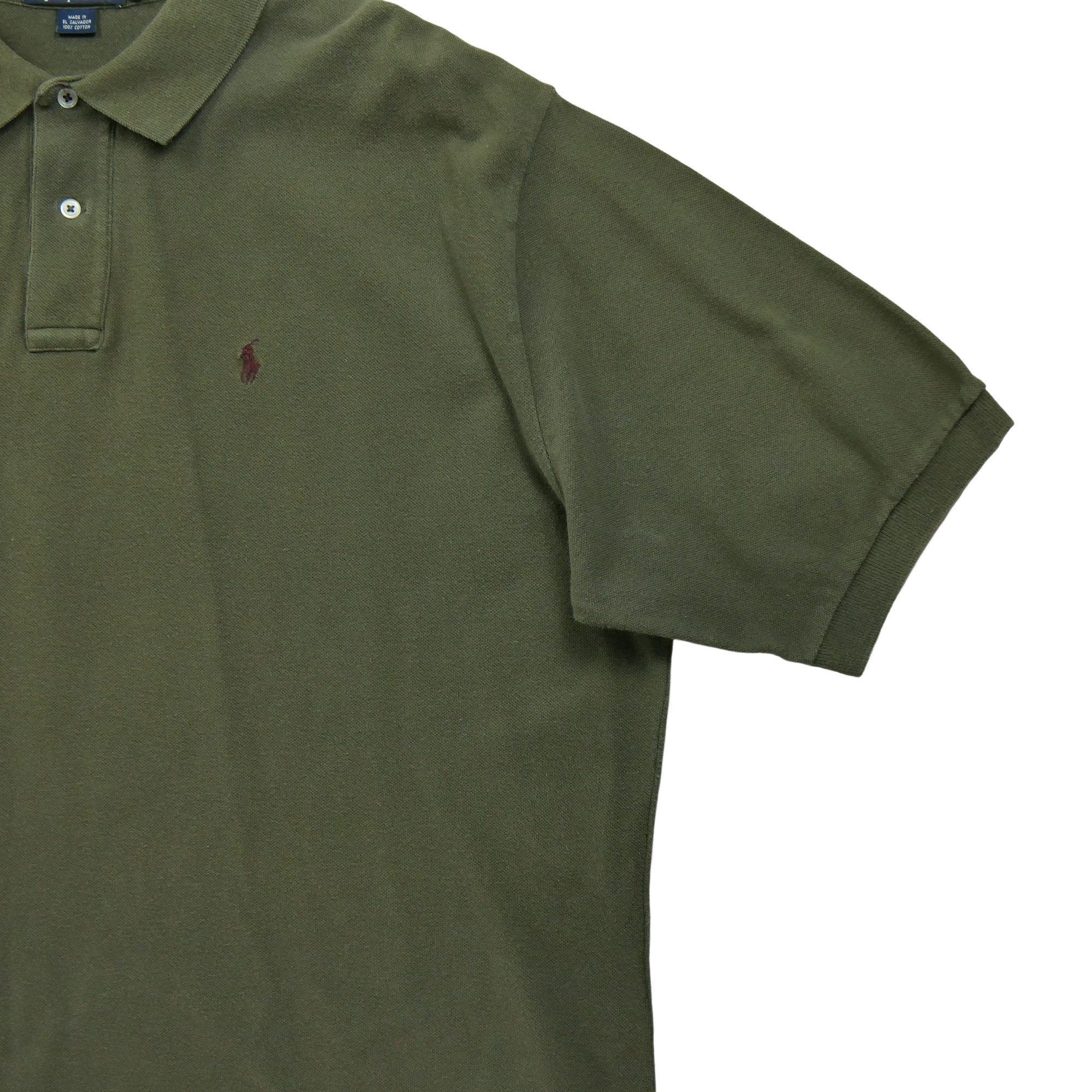 Polo manches courtes Homme  Kaki 4