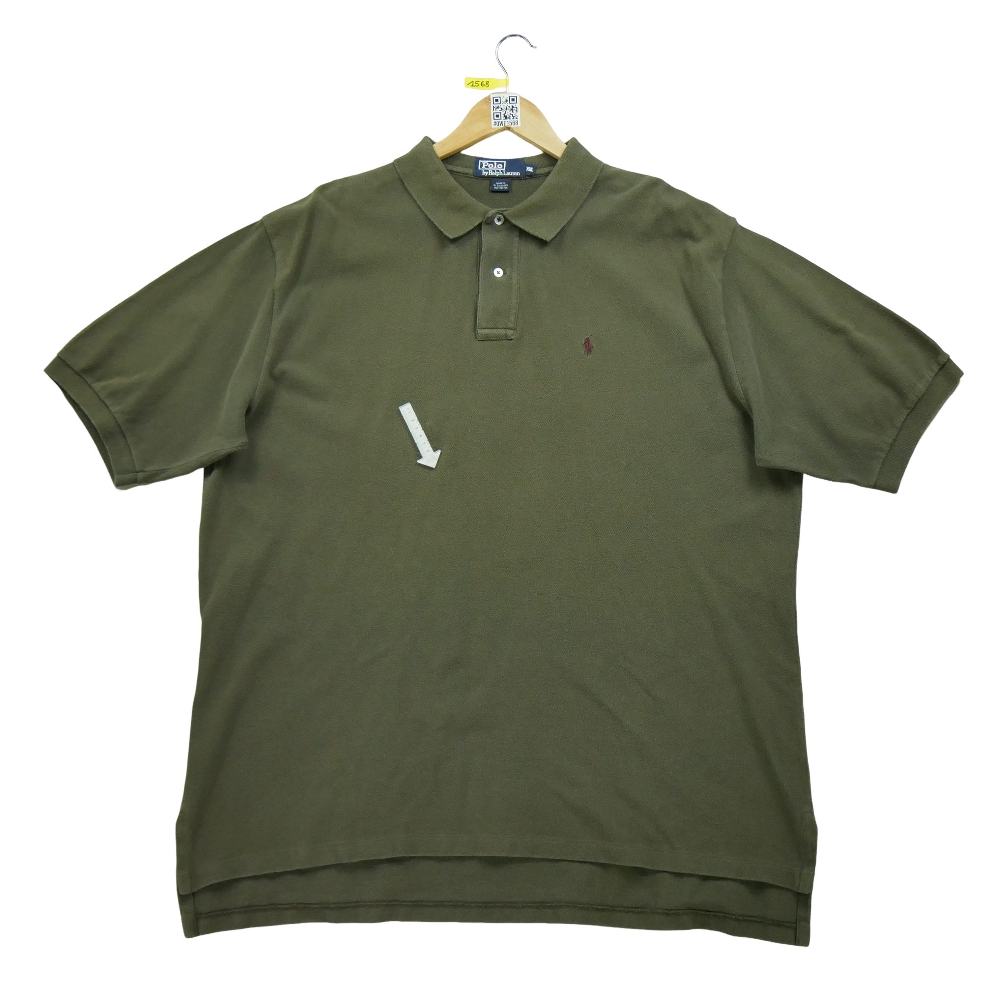 Polo manches courtes Homme  Kaki 6