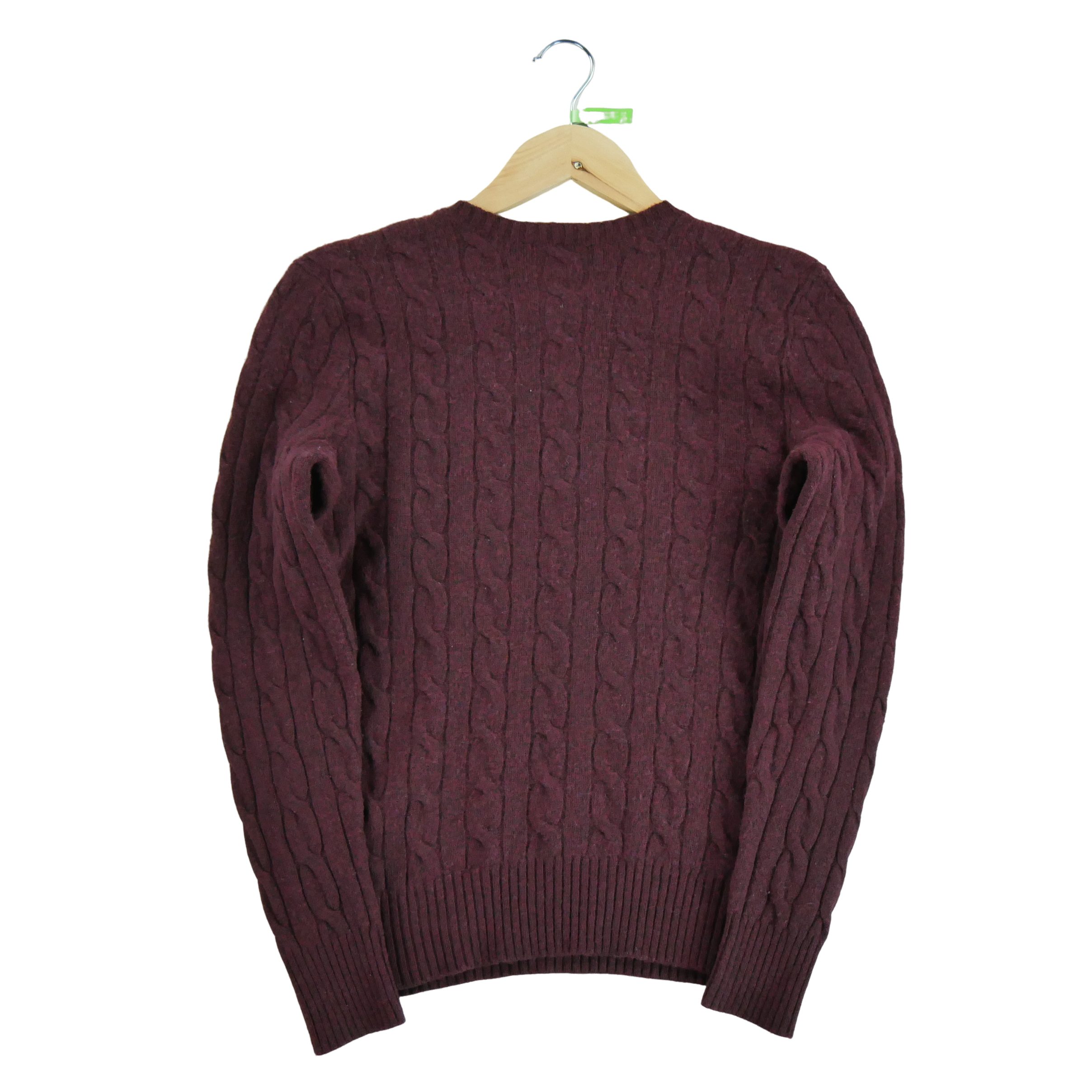 Pull Femme  en maille torsadée 2