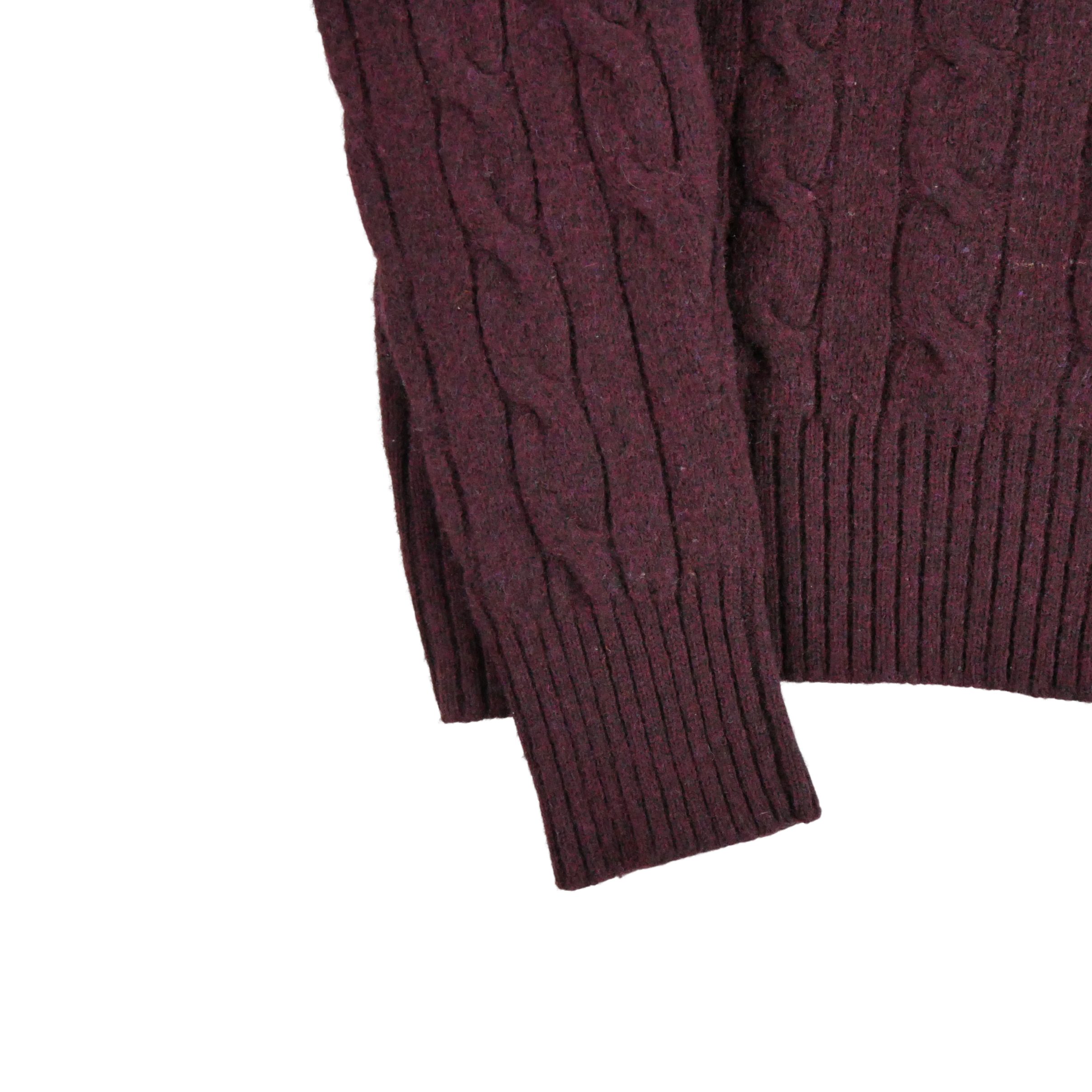 Pull Femme  en maille torsadée 4