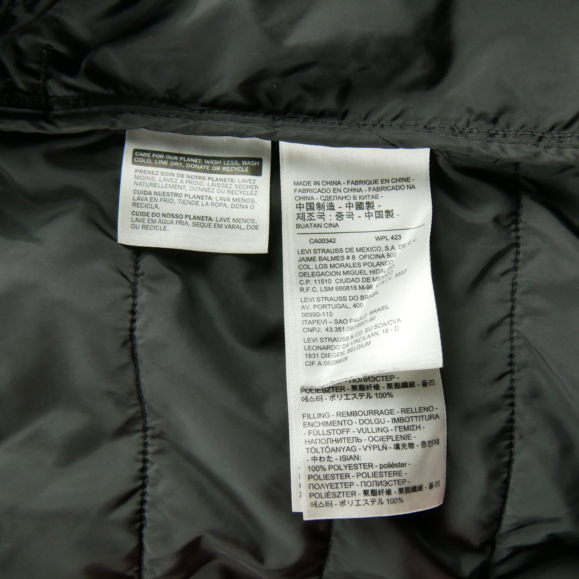 Doudoune Homme  Levis Noir 6