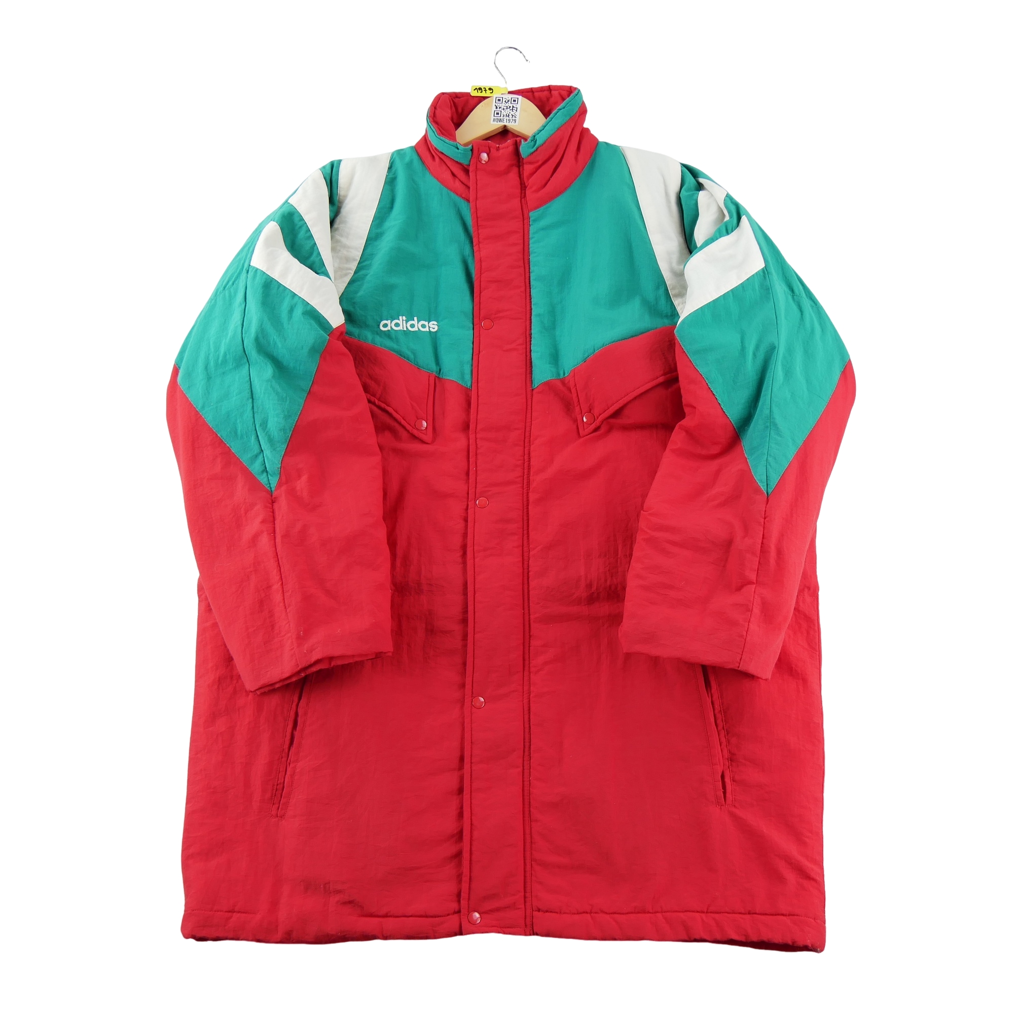 Parka Homme  Retro Vintage Rouge 1
