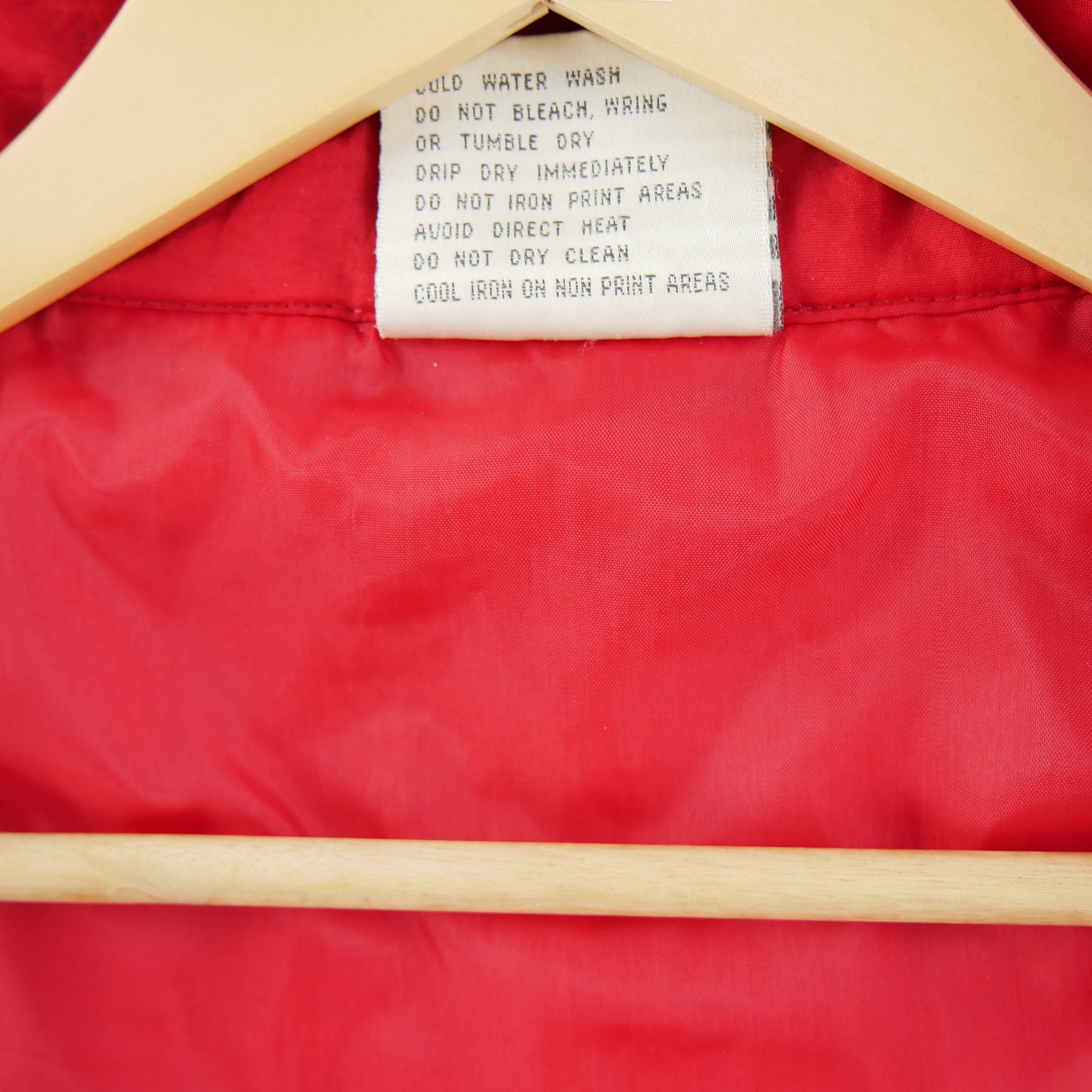 Parka Homme  Retro Vintage Rouge 10