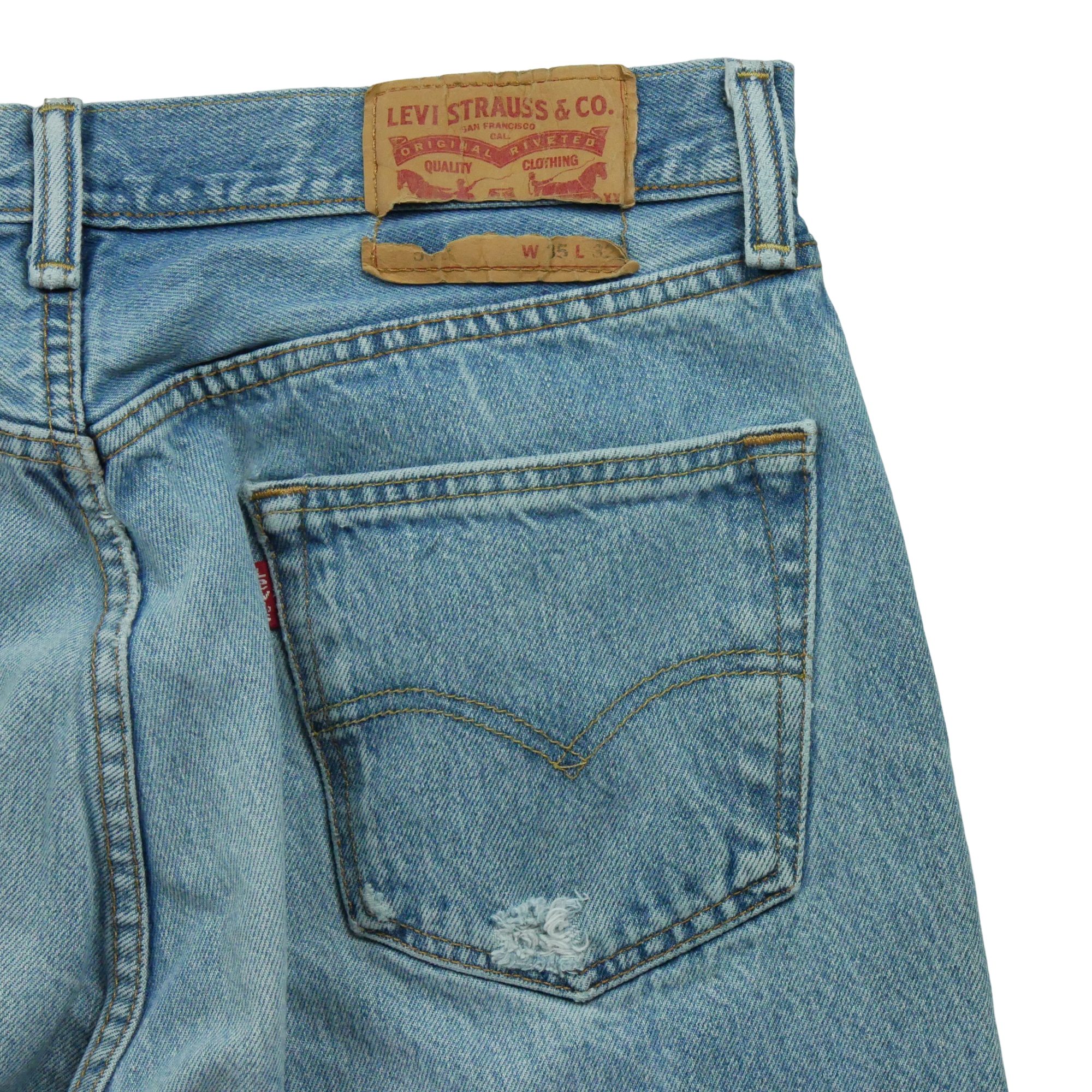 Jean Homme Levis 501 Bleu clair 4