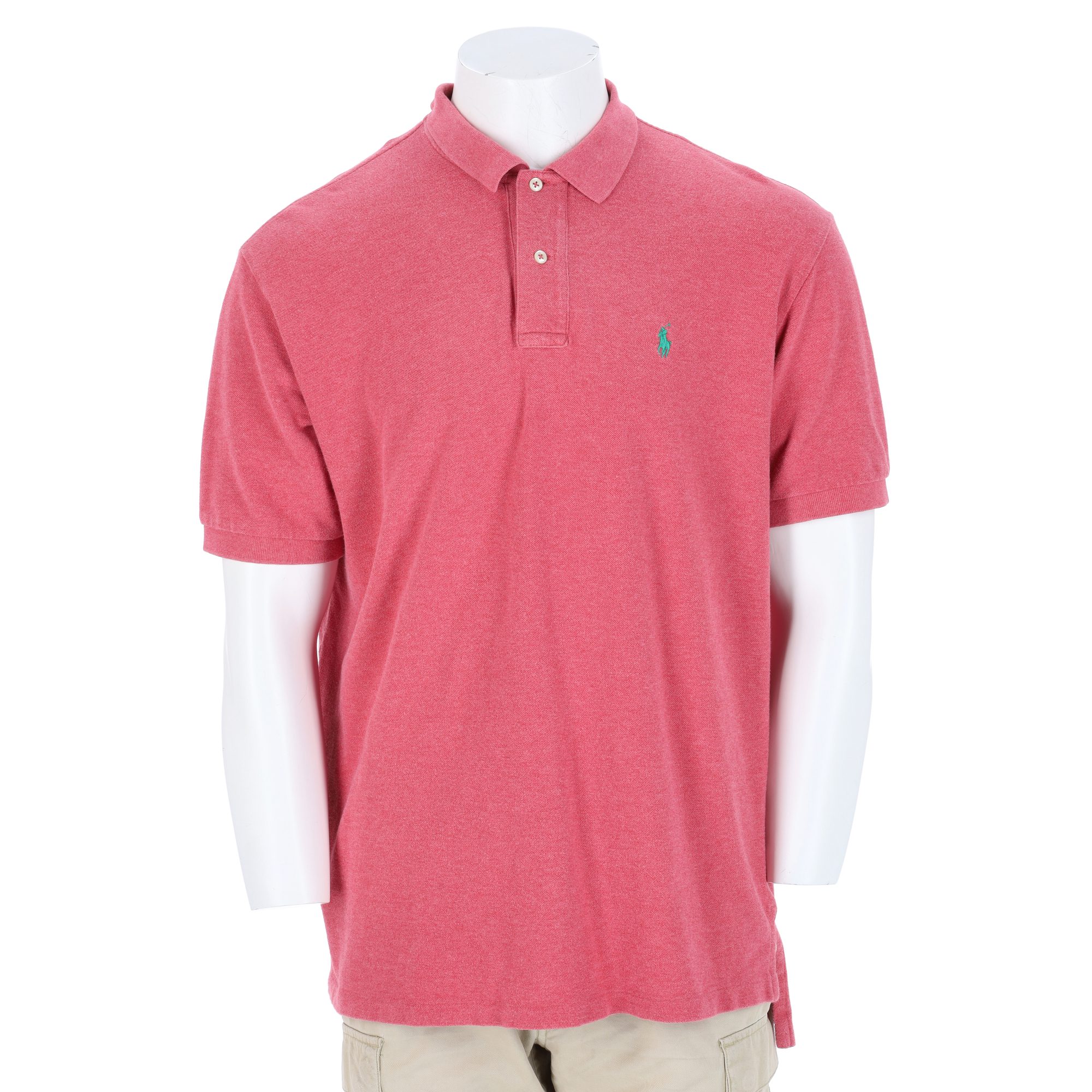 Polo manches courtes Homme  Rose 1