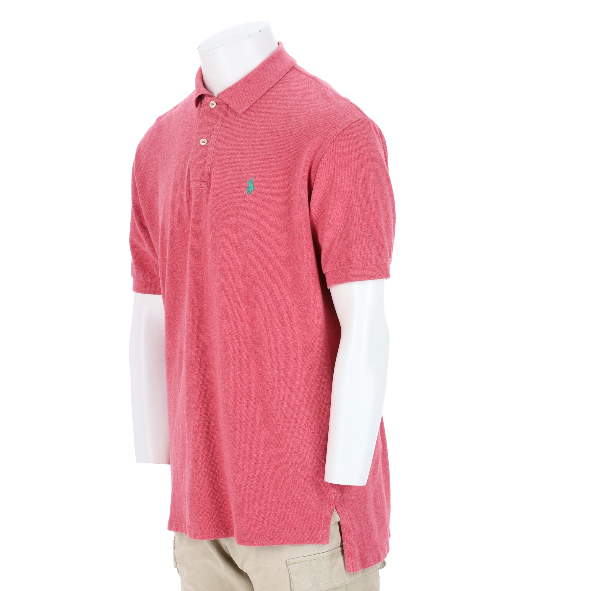 Polo manches courtes Homme  Rose 3