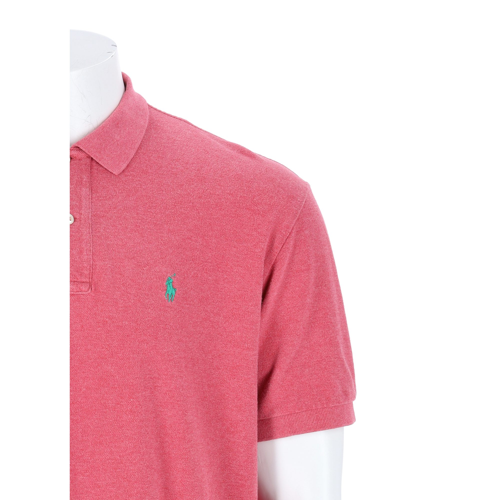 Polo manches courtes Homme  Rose 5