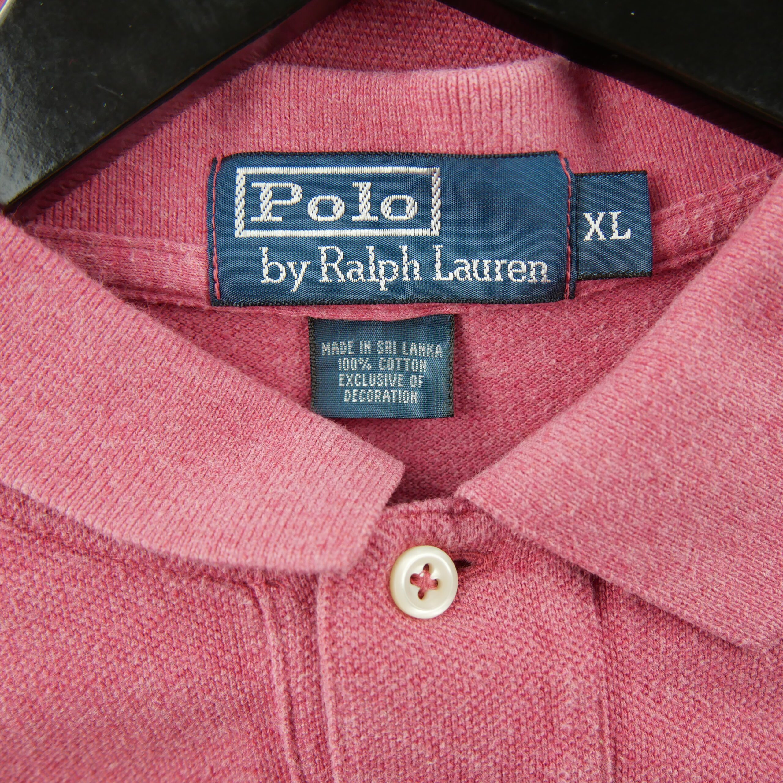 Polo manches courtes Homme  Rose 7