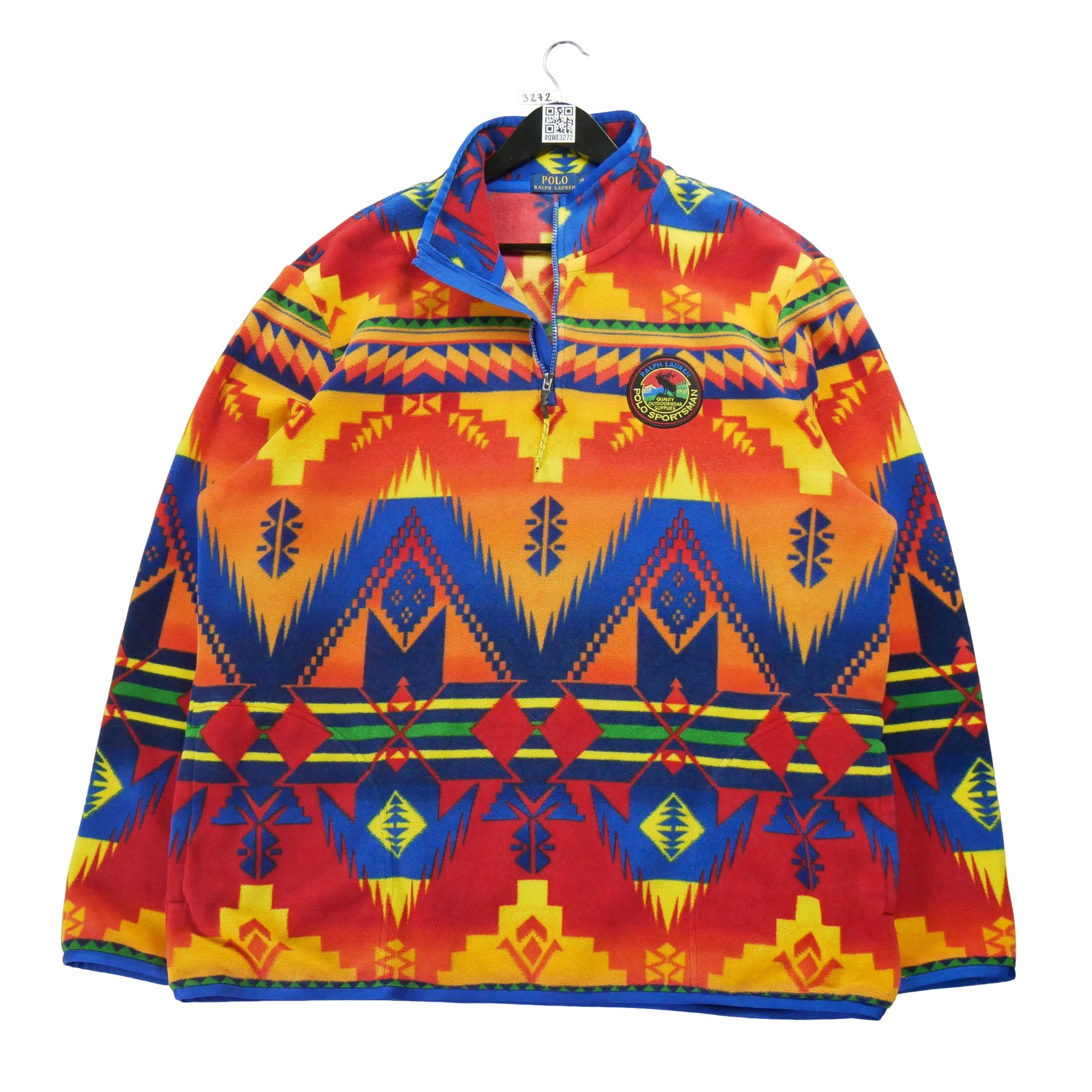 Pull polaire Homme Sportsman Orange - Excellent état