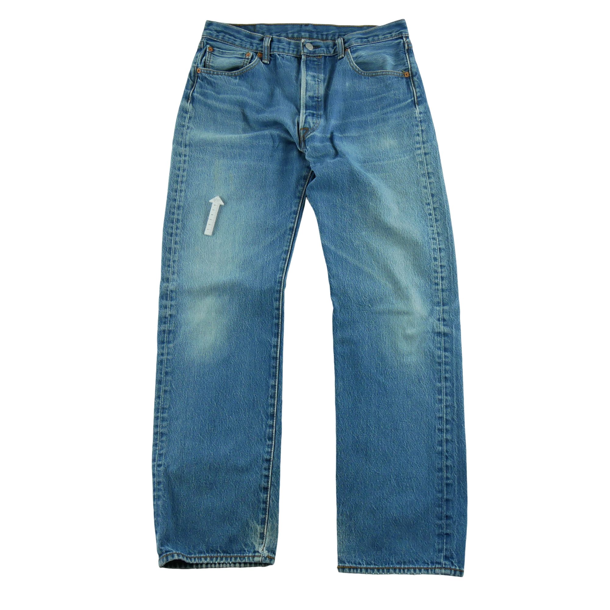 Jean Homme Levis 501 Bleu clair 7