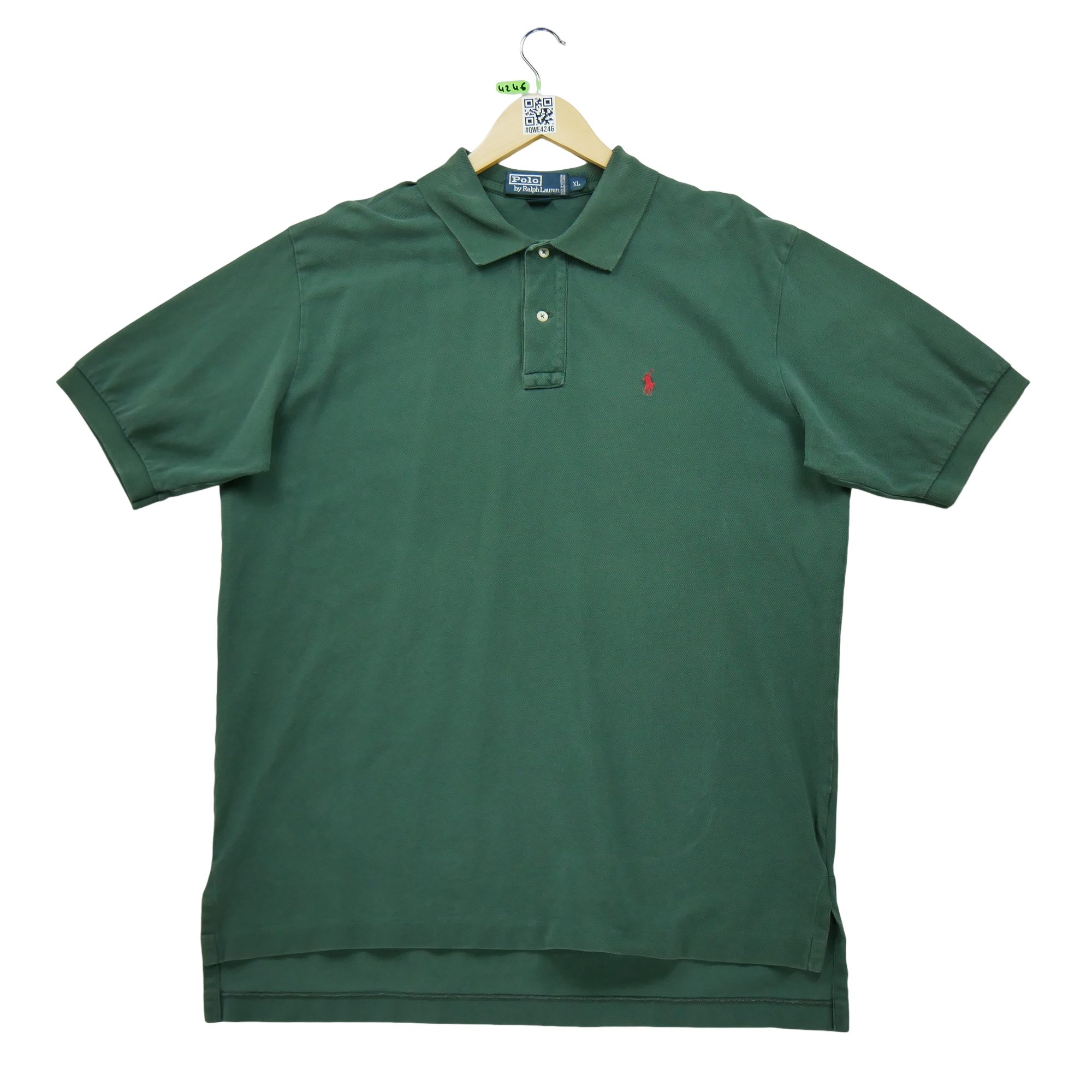 Polo manches courtes Homme  Vert 2
