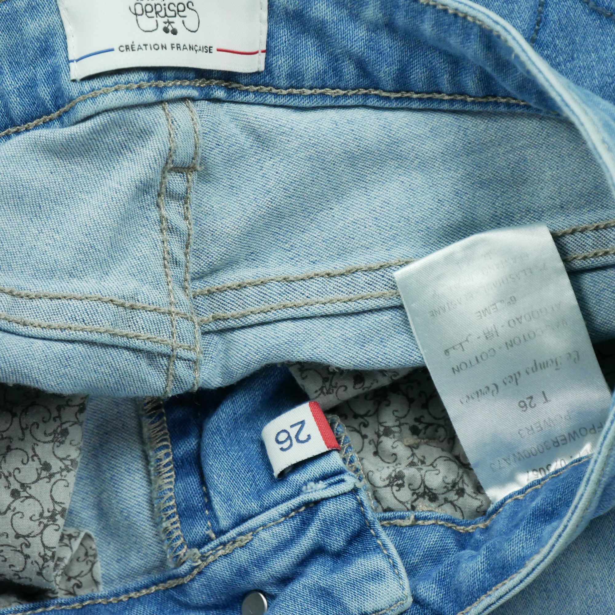 Jean Femme Bleu clair 7