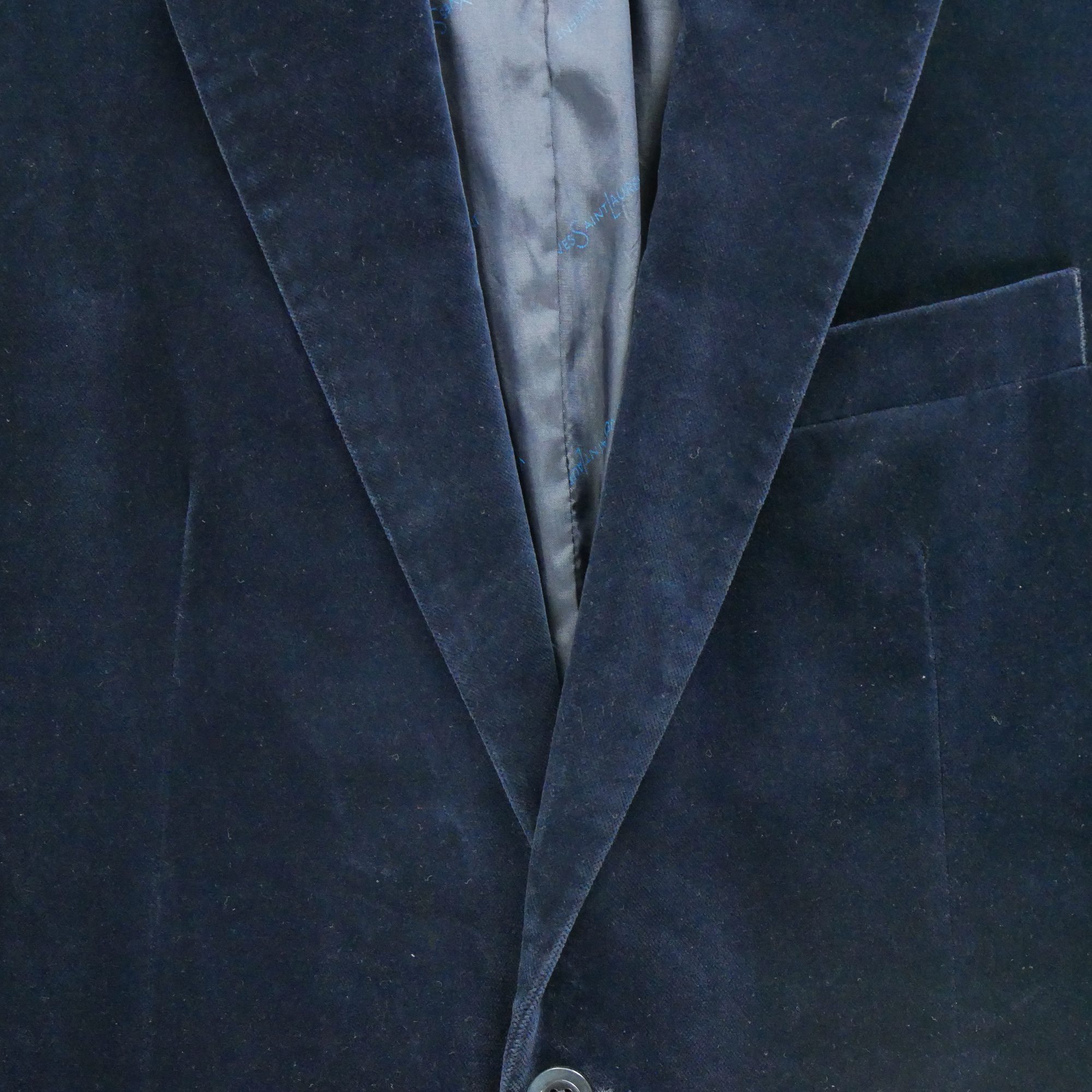 Veste Homme en velours Marine 4
