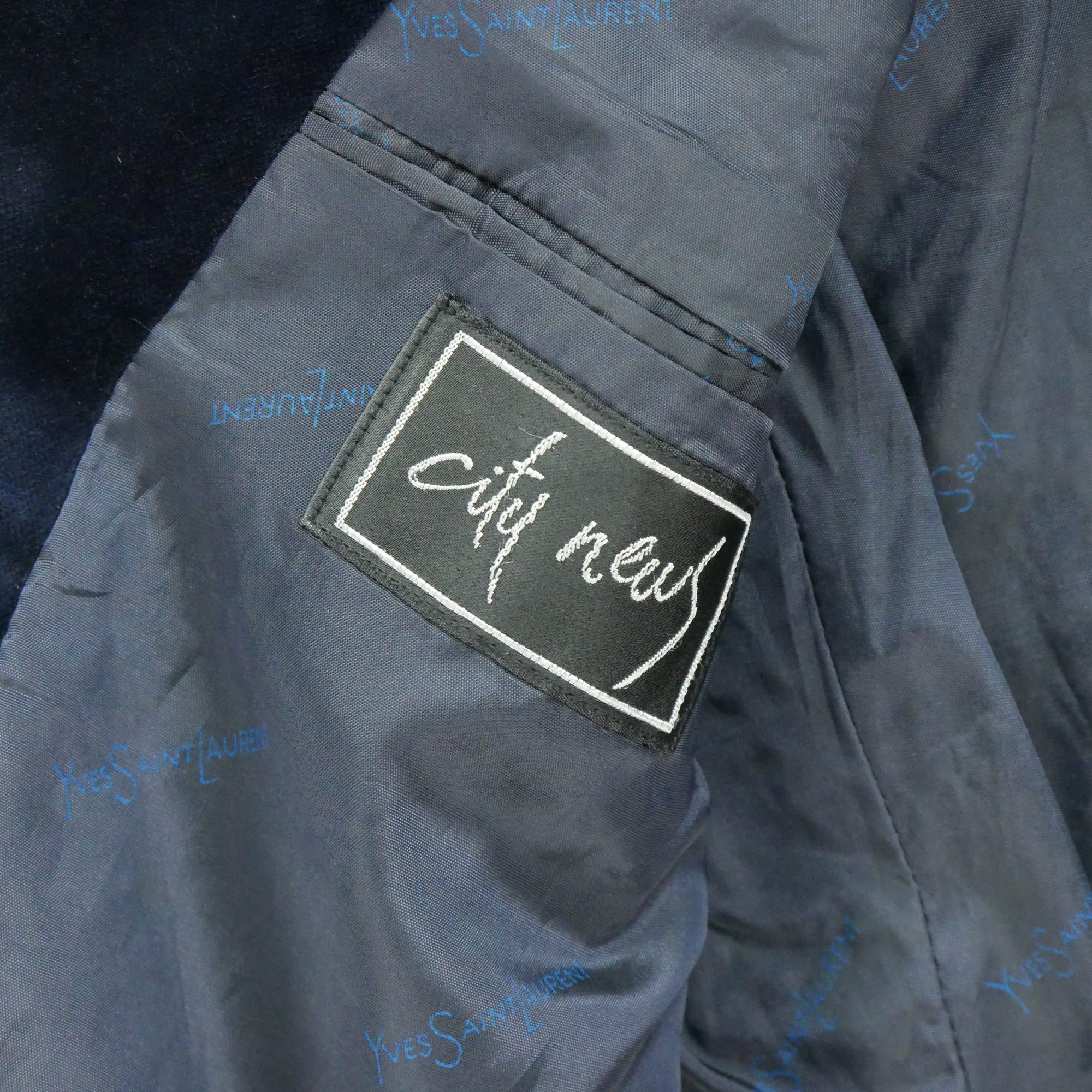 Veste Homme en velours Marine 6