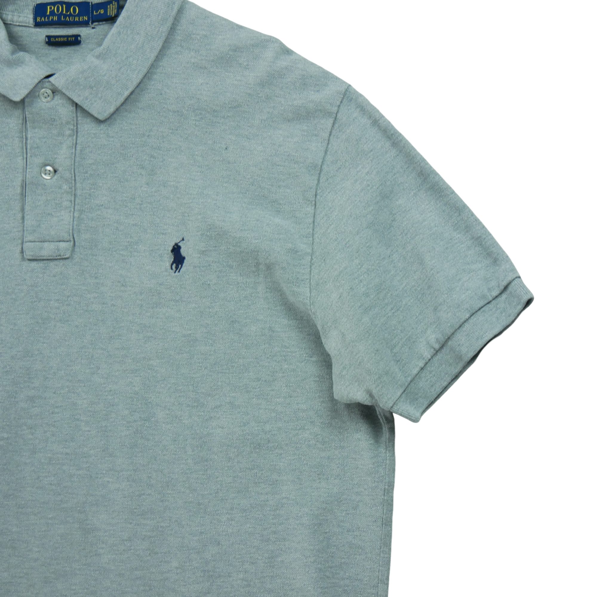 Polo manches courtes Homme  Gris 4