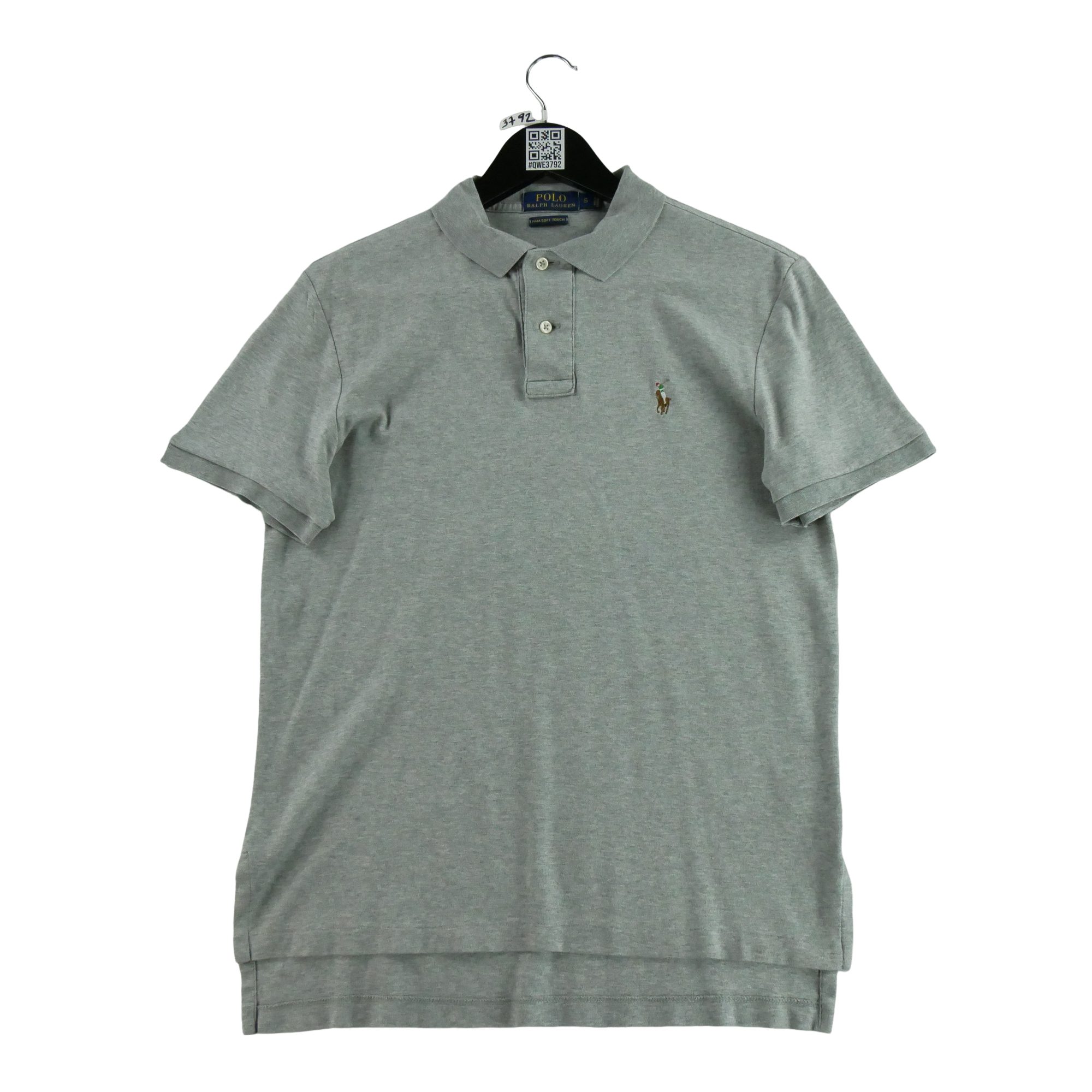 Polo manches courtes Homme  Gris 2