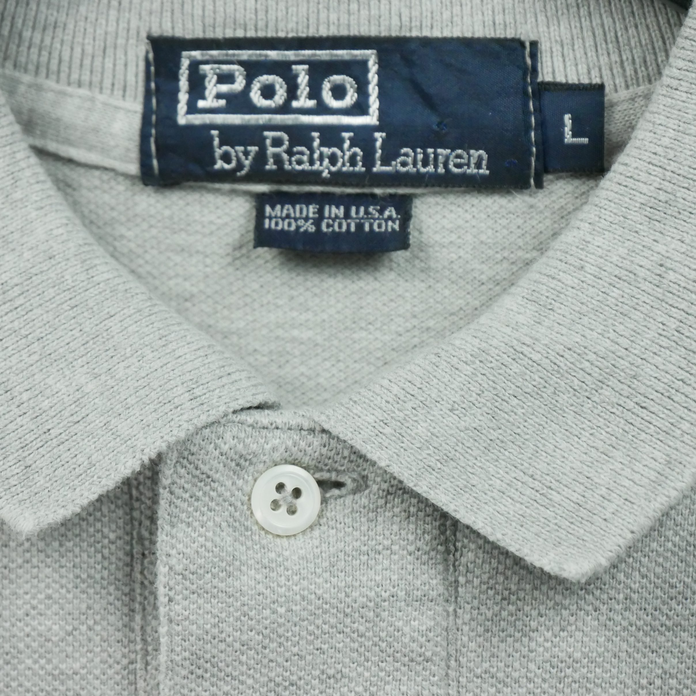 Polo manches courtes Homme  Gris 5