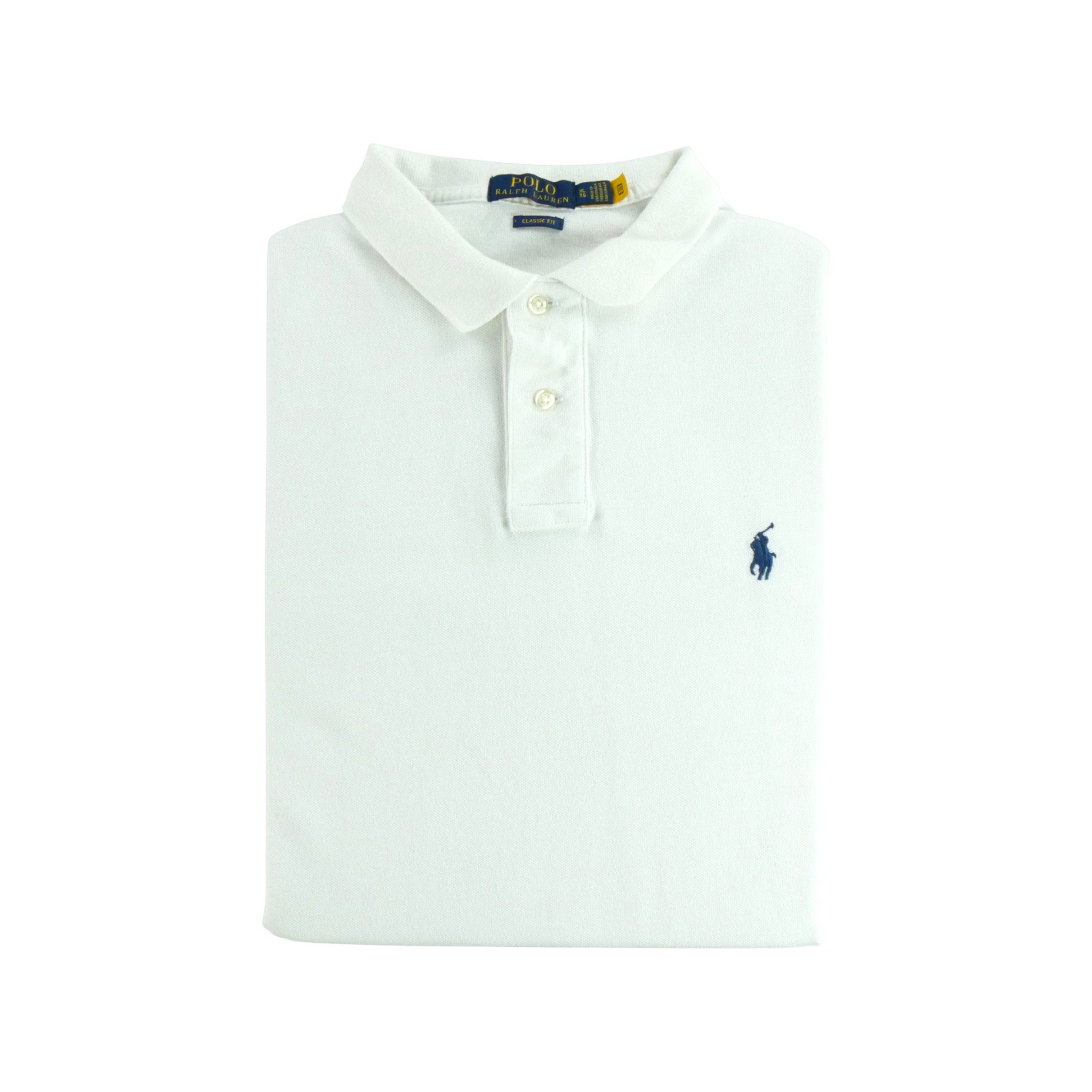 Polo manches courtes Homme  Blanc 1