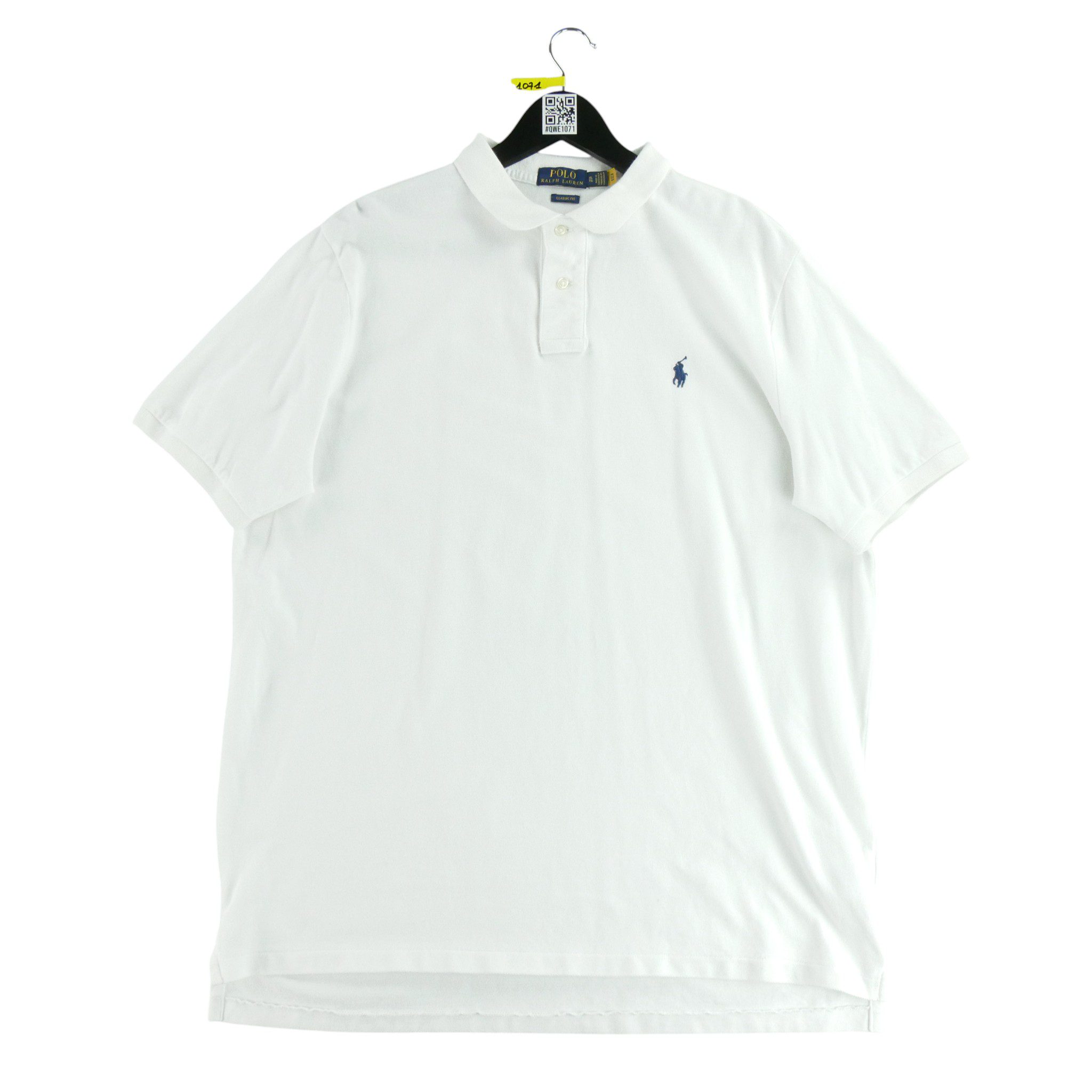 Polo manches courtes Homme  Blanc 2