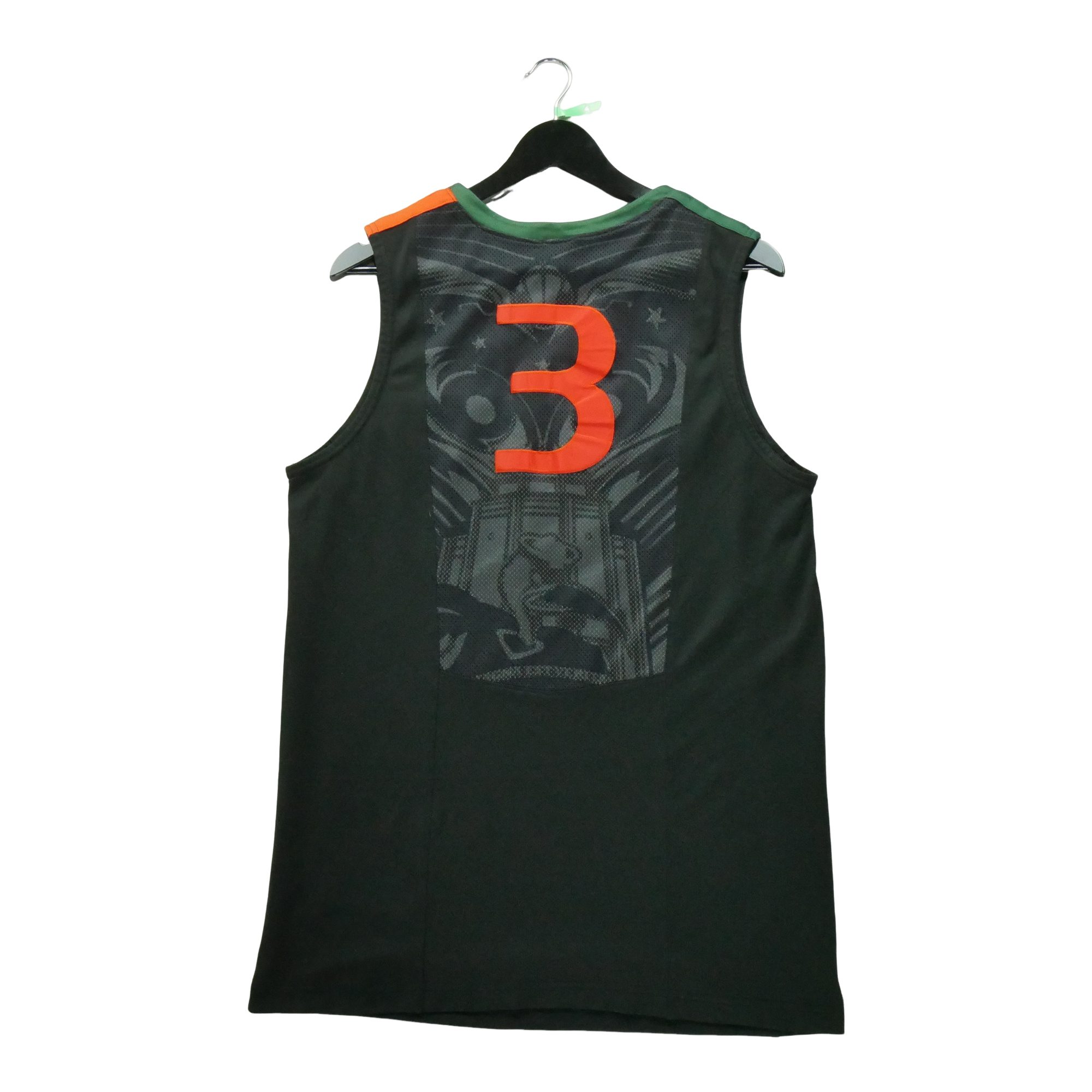 Maillot Homme NCAA Miami Noir 2