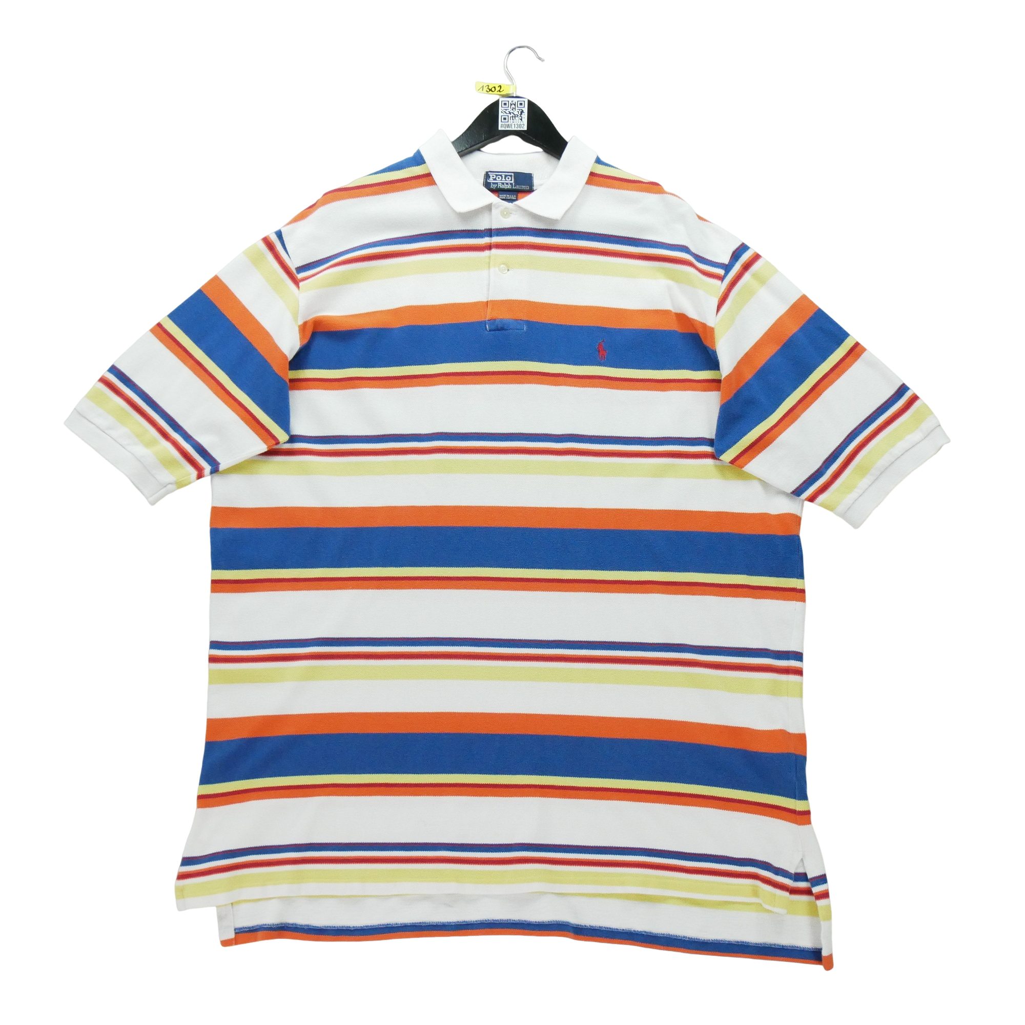 Polo manches courtes Homme Bleu 1