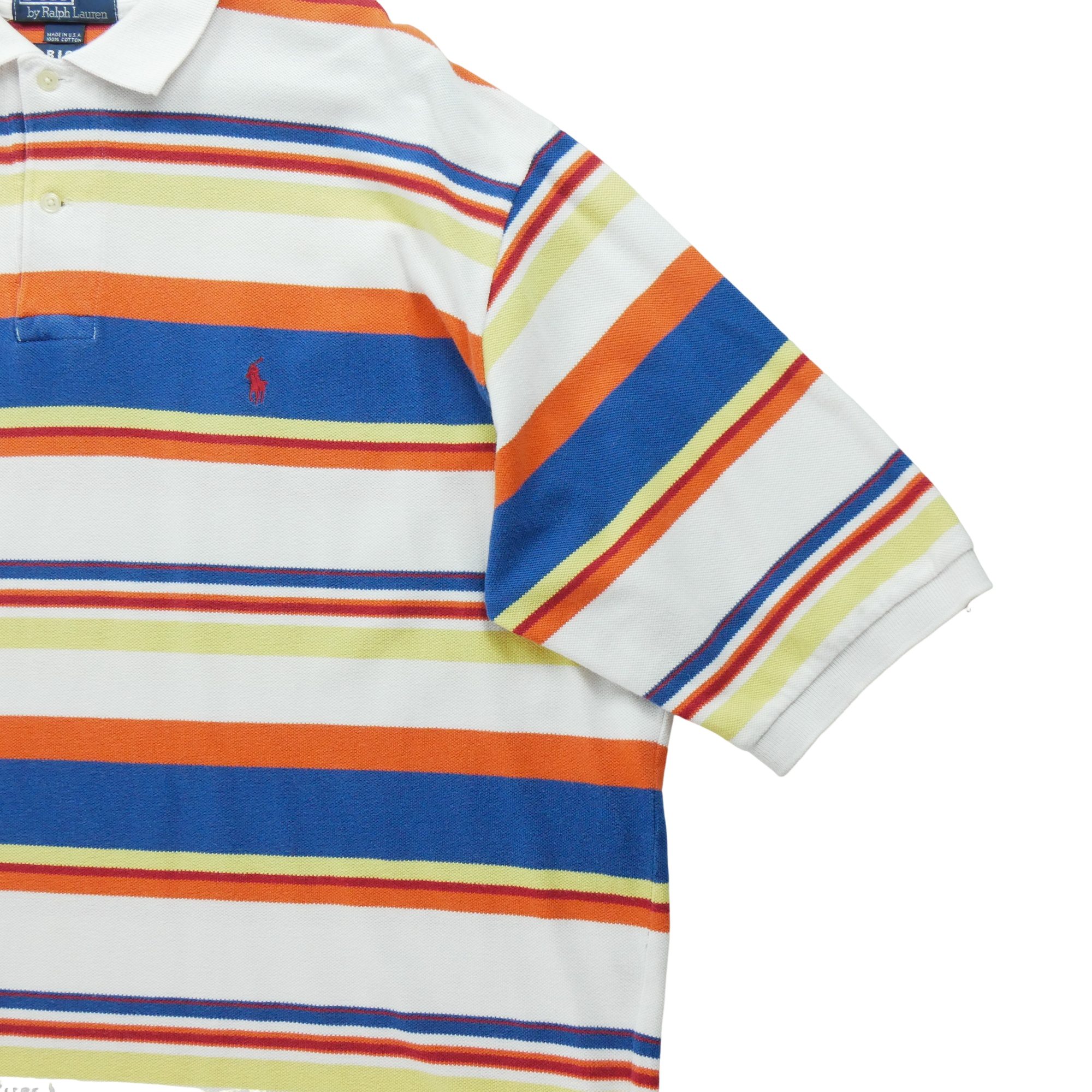 Polo manches courtes Homme Bleu 3