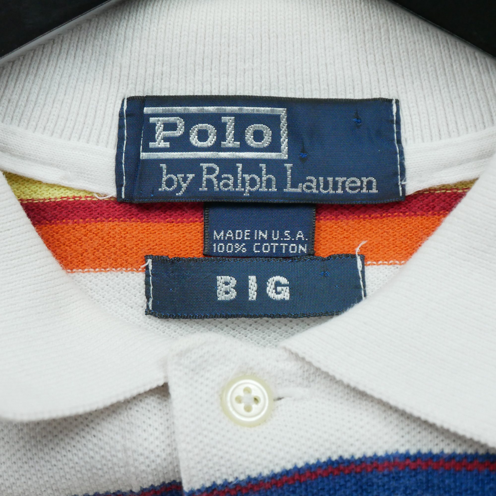 Polo manches courtes Homme Bleu 4