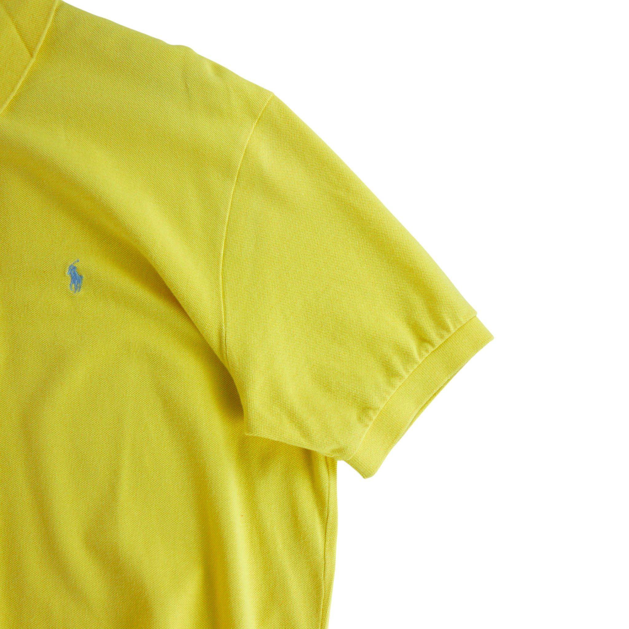 Polo manches courtes Homme  Jaune 4