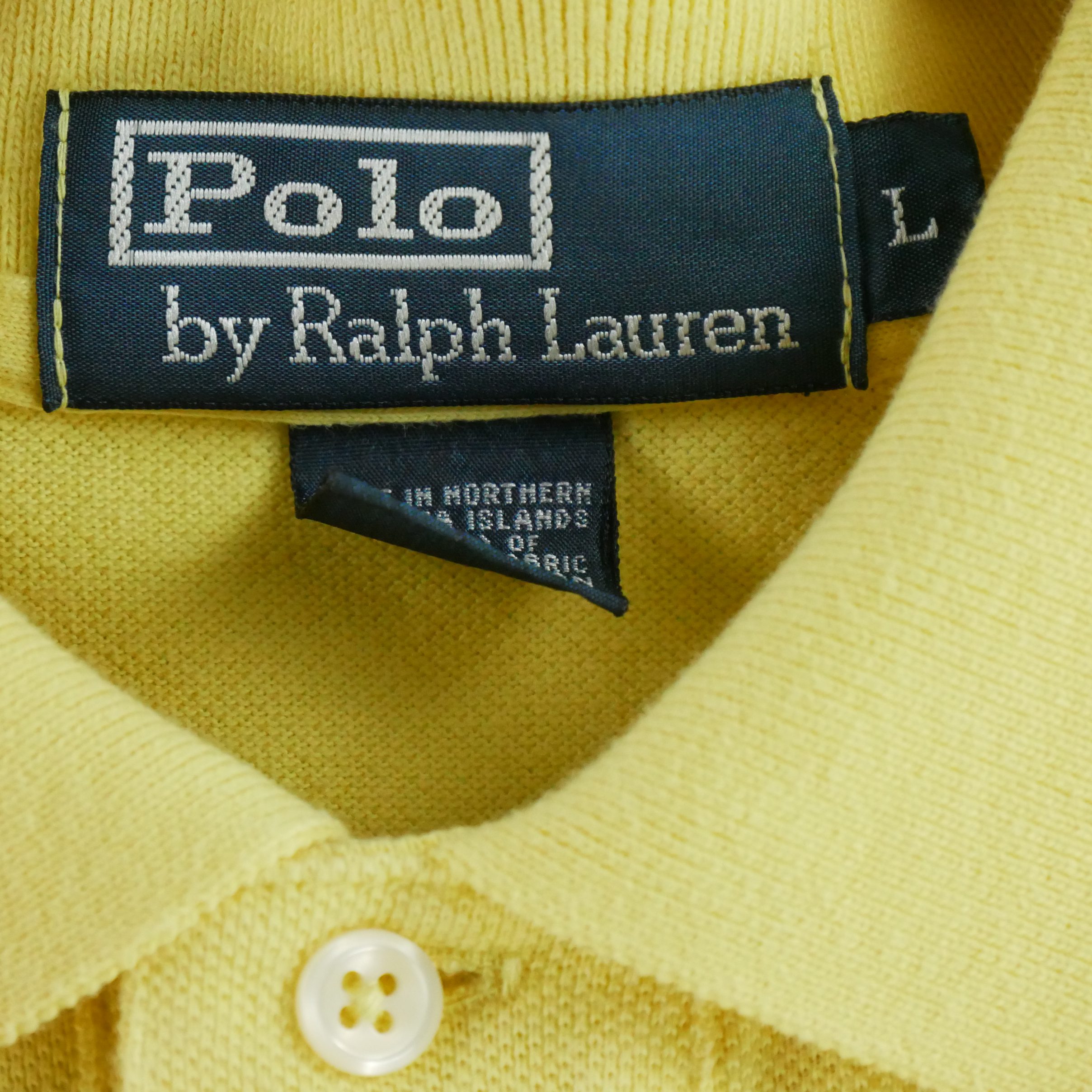 Polo manches courtes Homme  Jaune 7