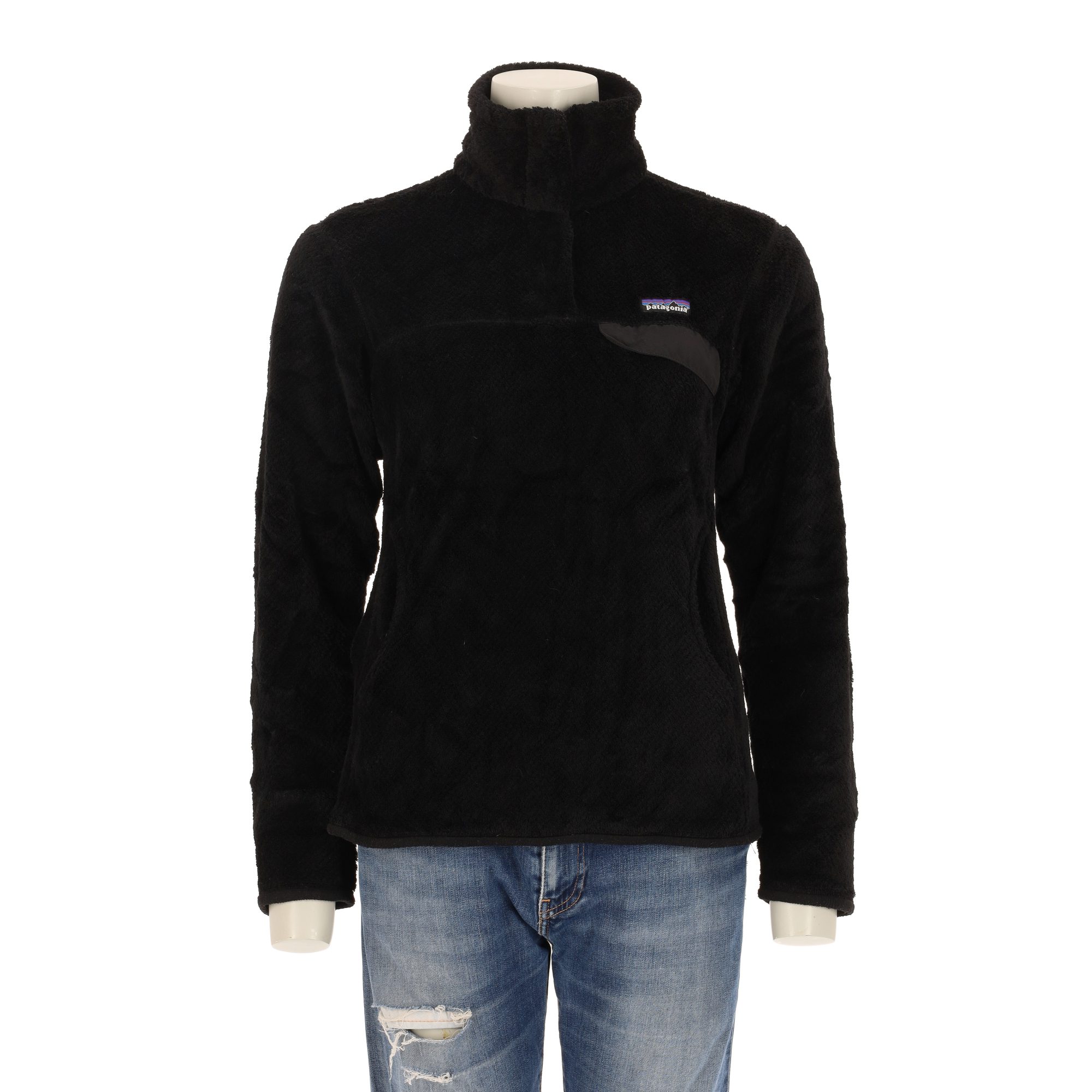 Pull polaire Femme  Snap-T Noir 1