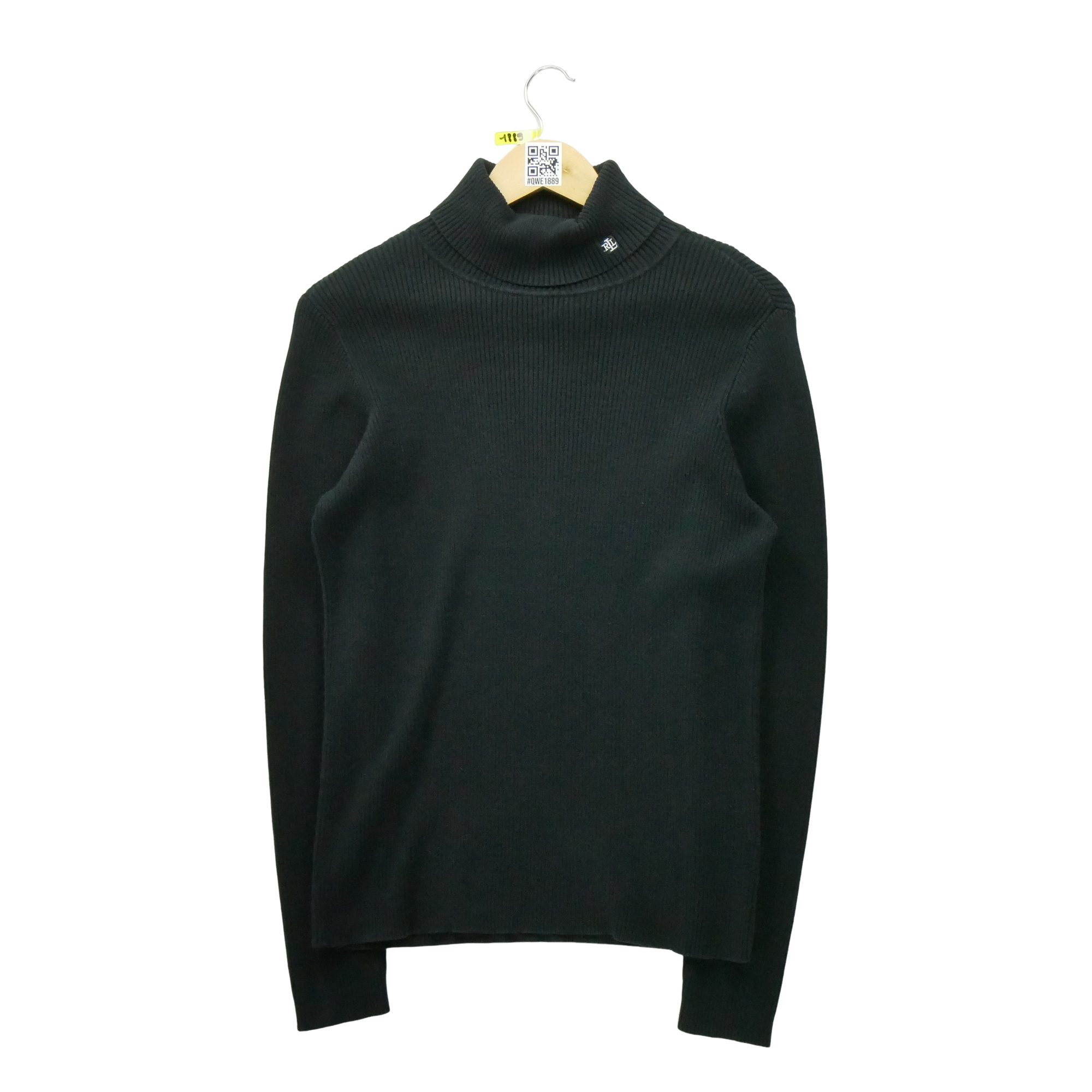 Pull Femme  col roulé Noir 1