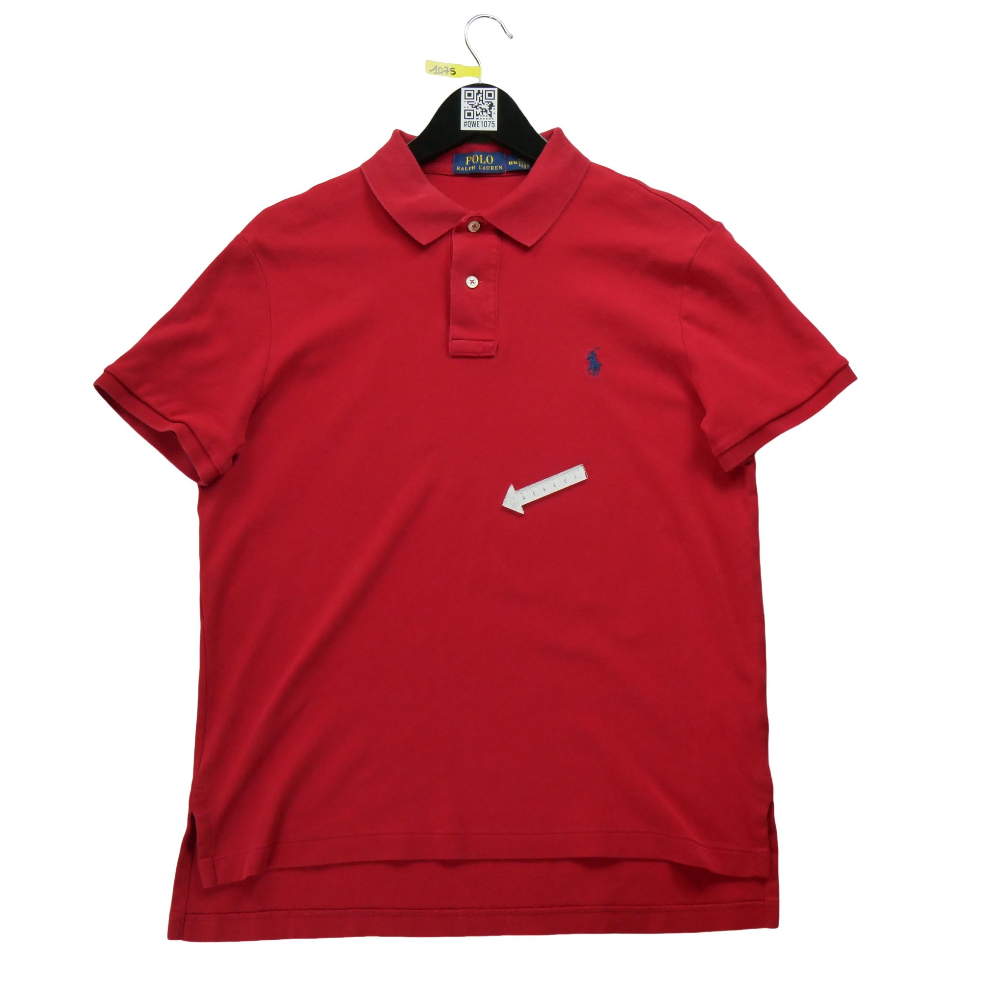 Polo manches courtes Homme  Rouge 5